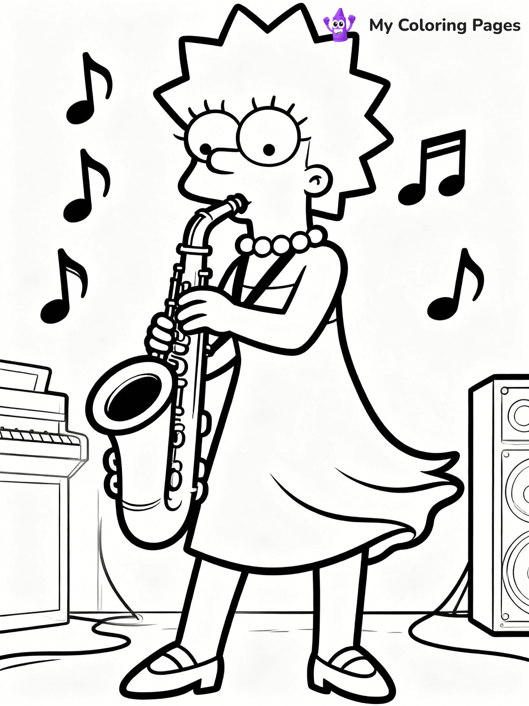 Bart Simpson Coloring Pages - 7
