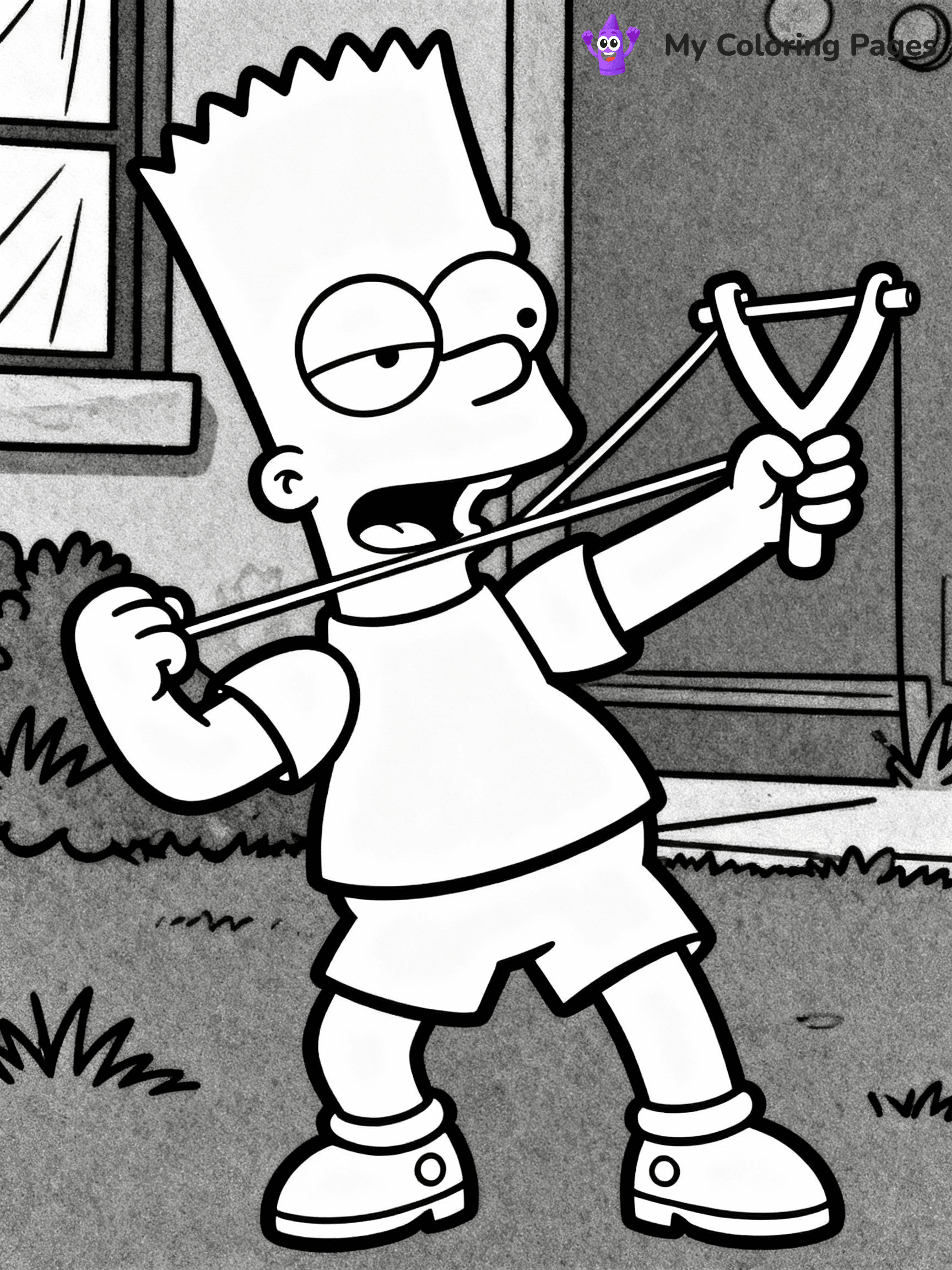 Bart Simpson Coloring Pages - 3