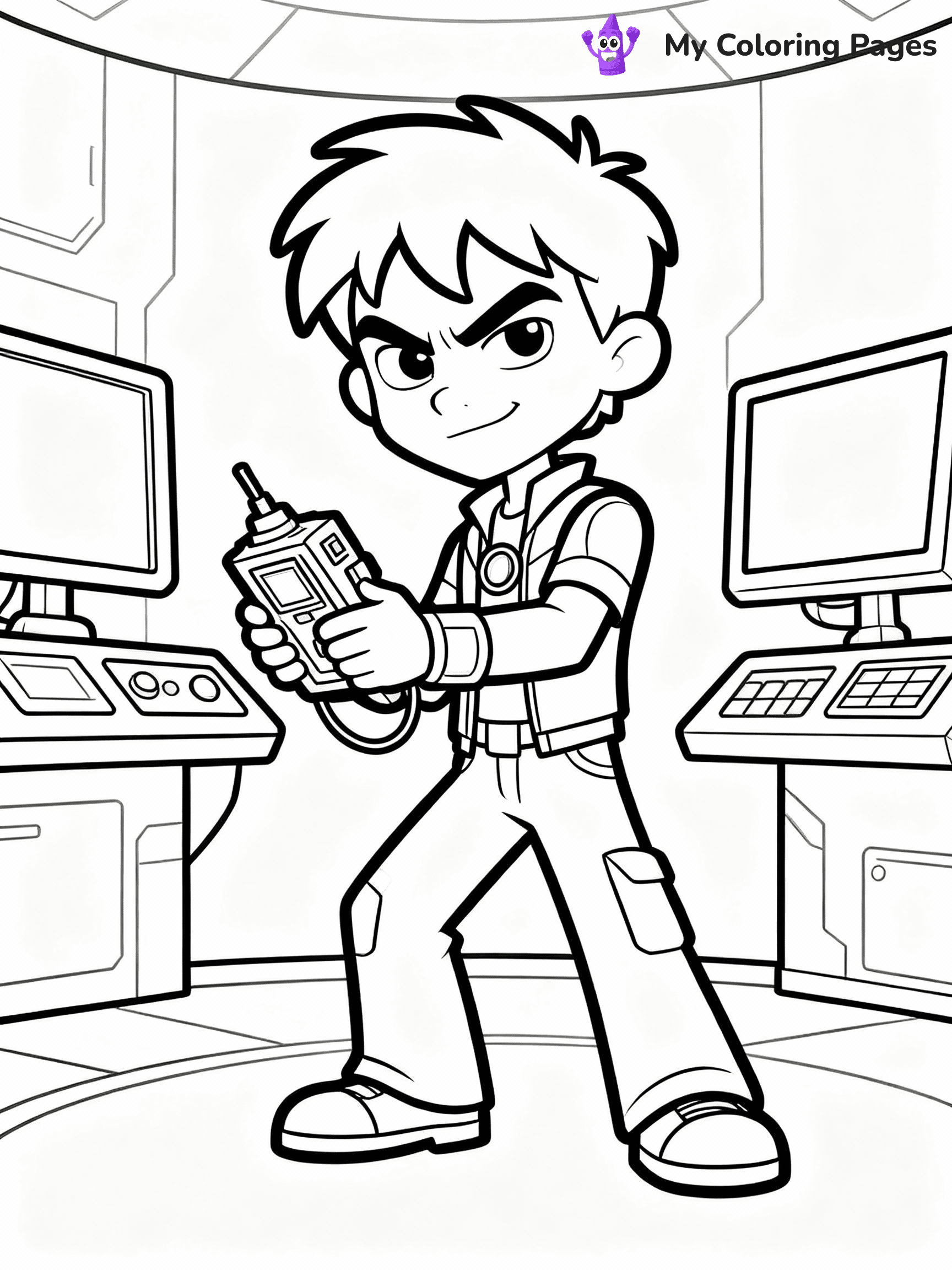 Wild Kratts Coloring Pages - 24