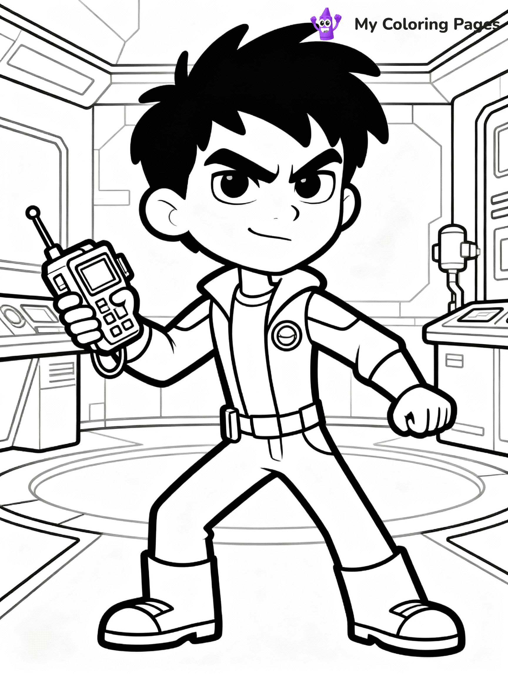 Wild Kratts Coloring Pages - 22