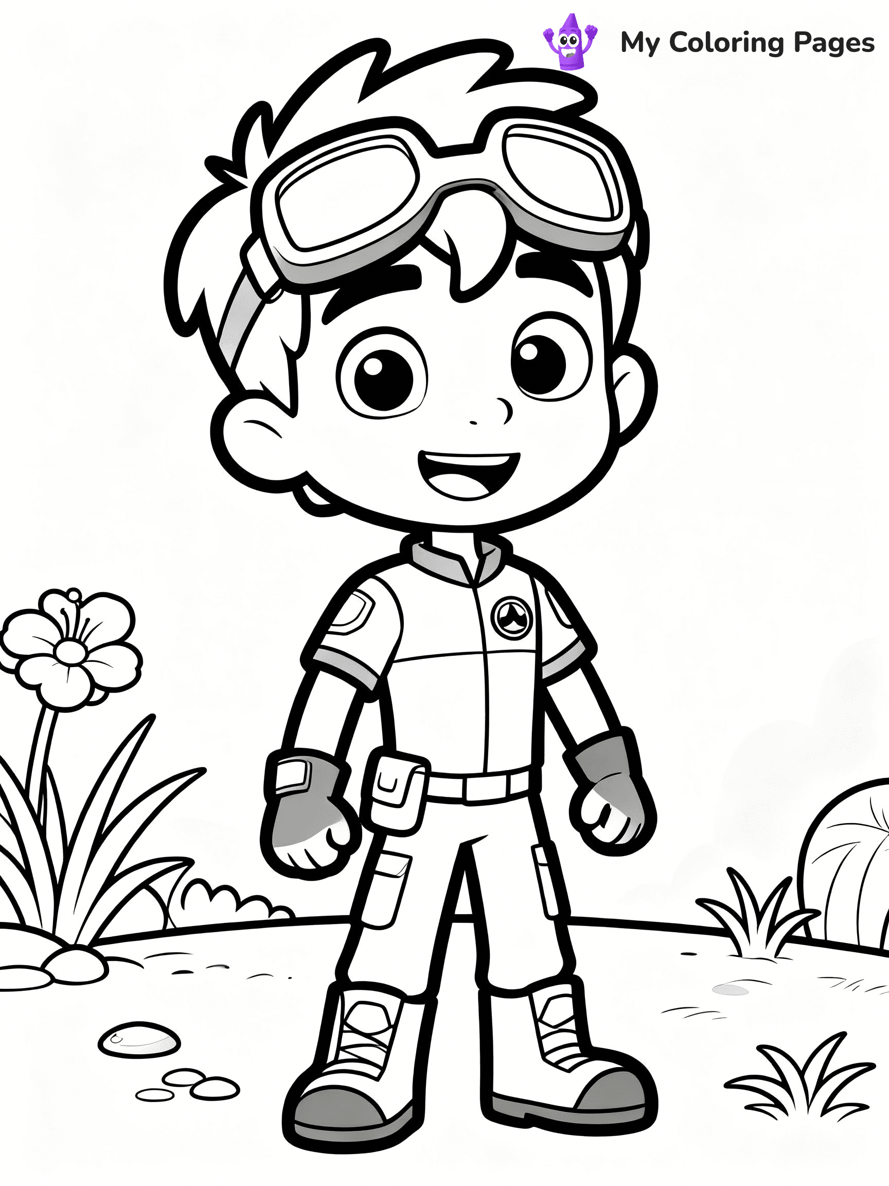 Wild Kratts Coloring Pages - 16