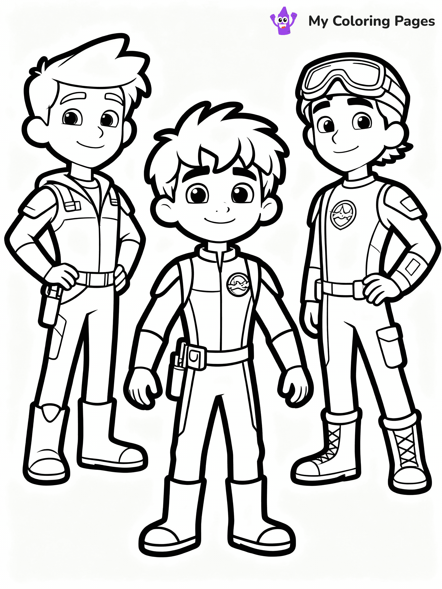 Wild Kratts Coloring Pages - 12
