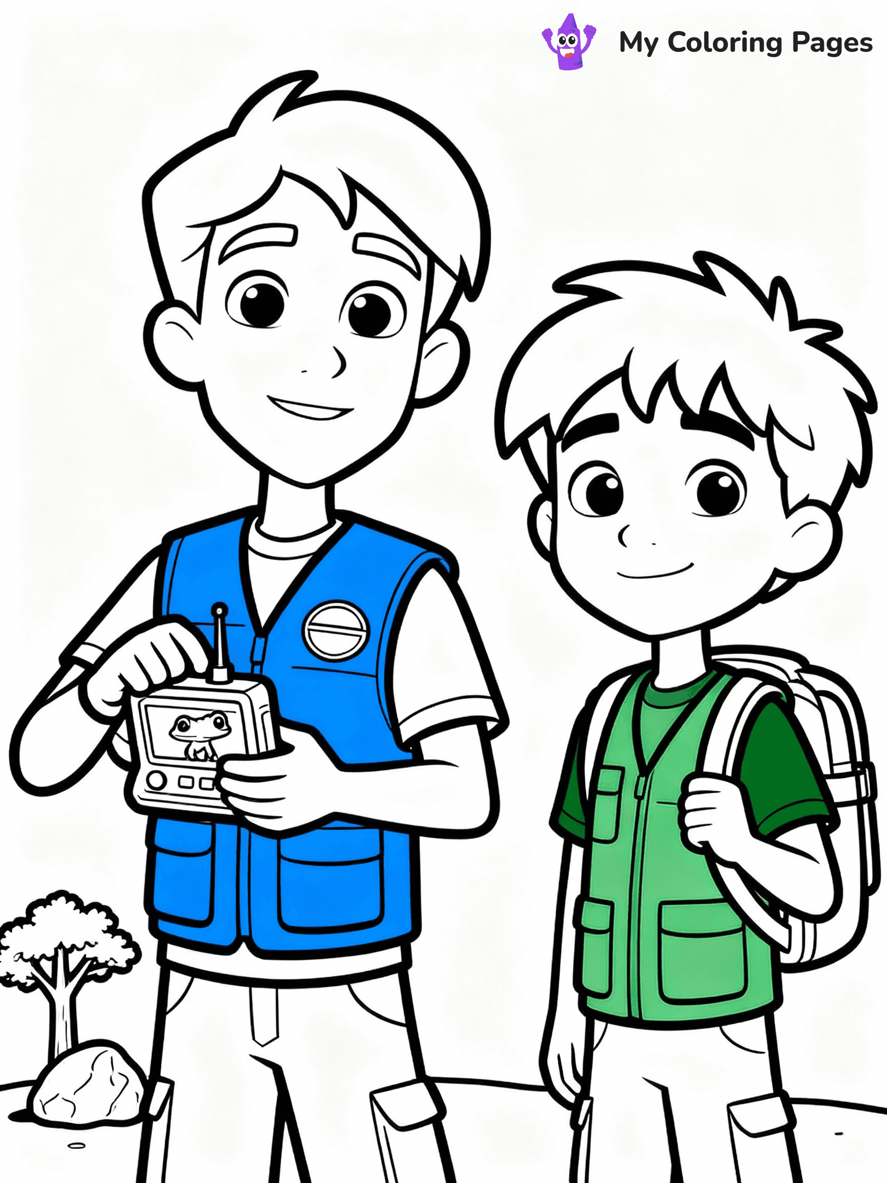Wild Kratts Coloring Pages - 11