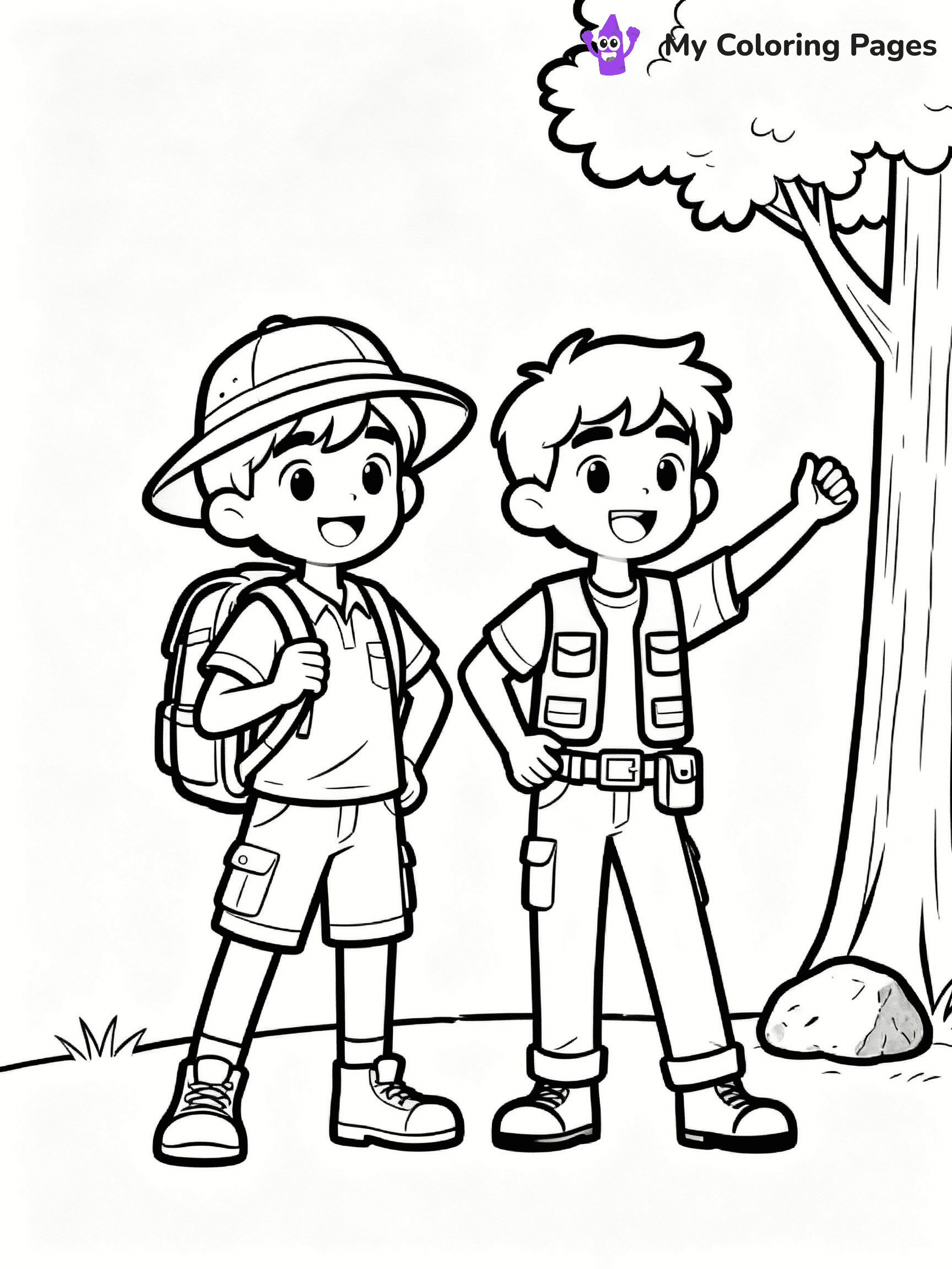 Wild Kratts Coloring Pages - 10