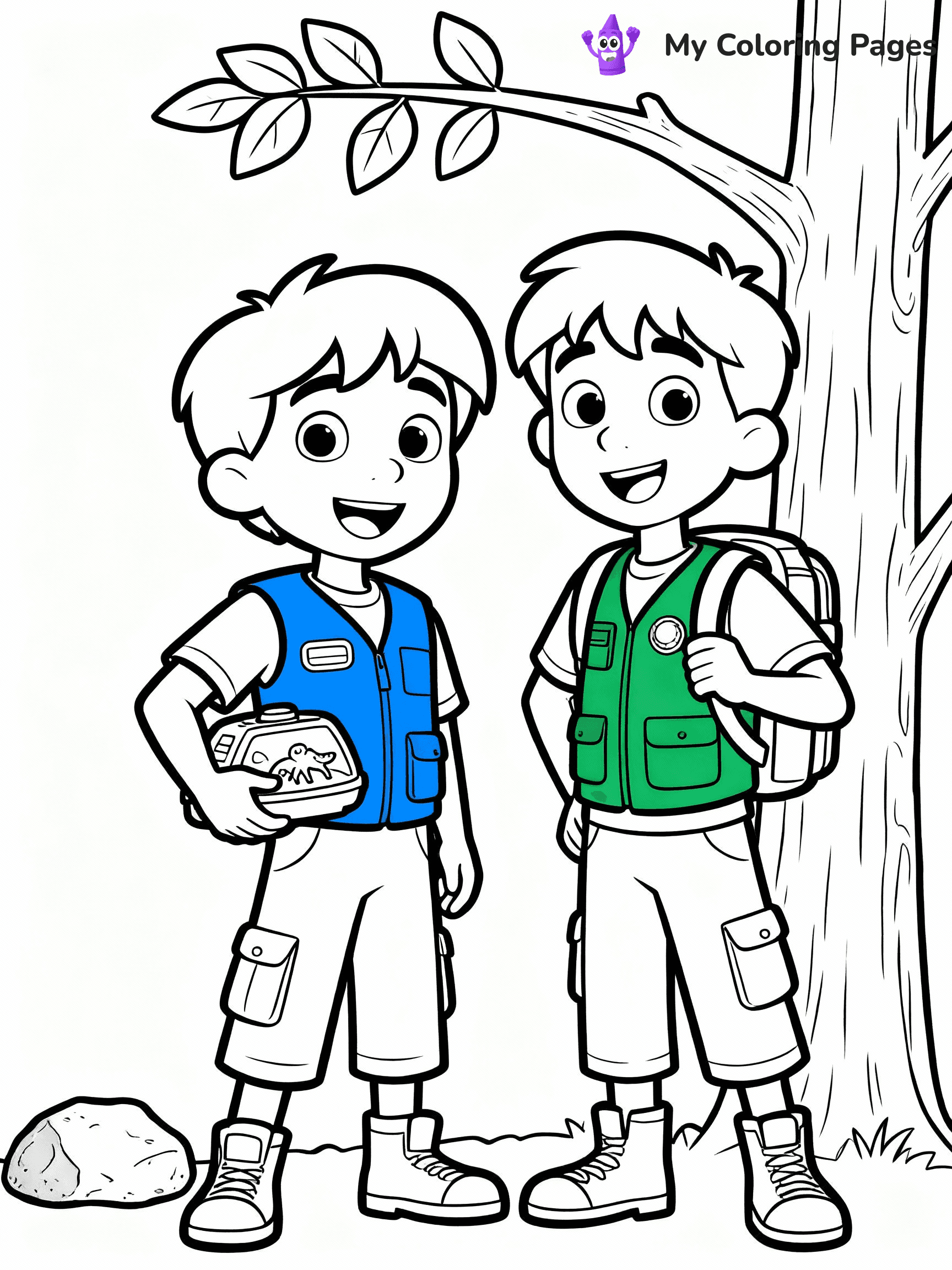 Wild Kratts Coloring Pages - 9