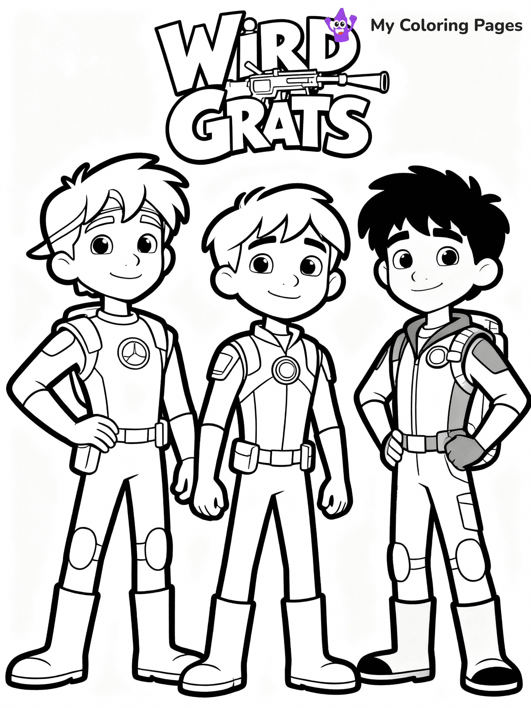 Wild Kratts Coloring Pages - 4