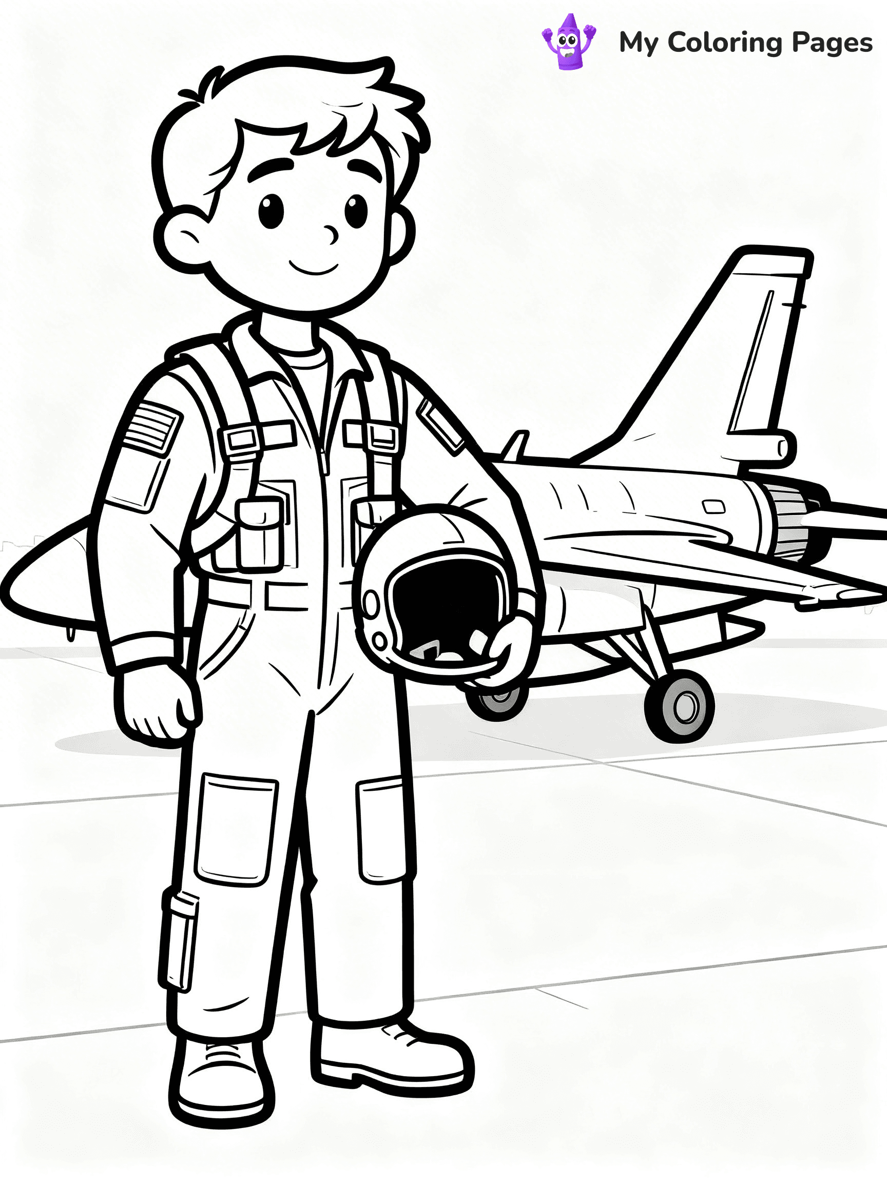 Air Force Coloring Pages - 70