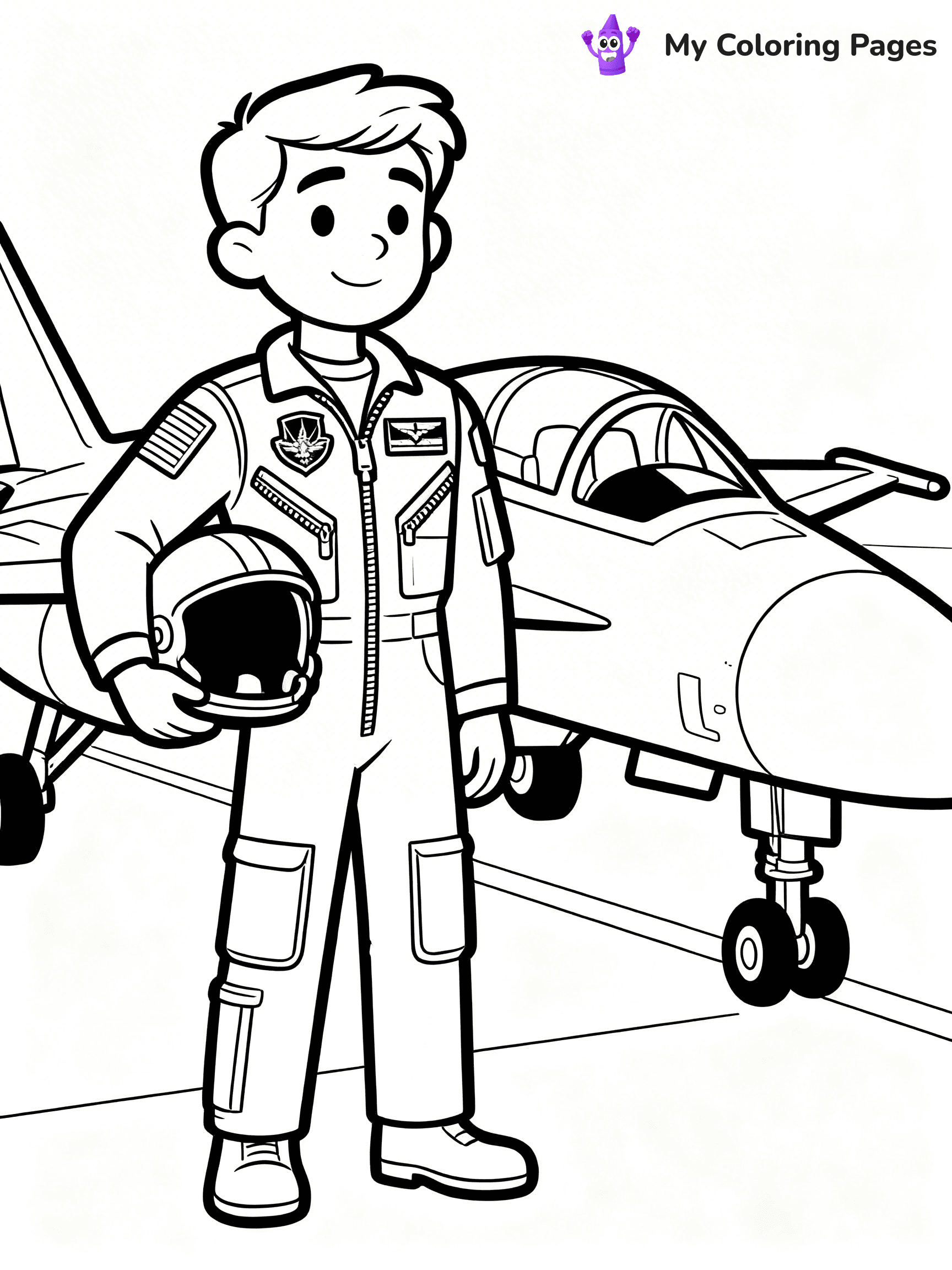 Air Force Coloring Pages - 69