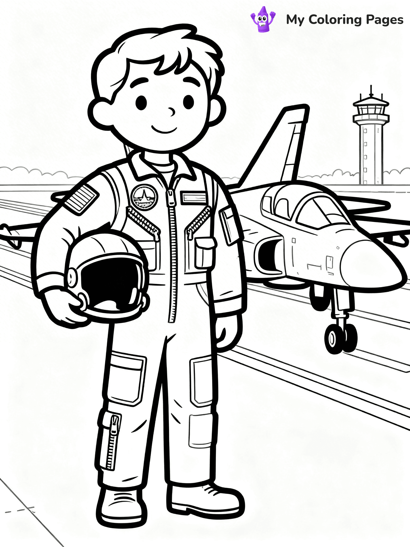 Air Force Coloring Pages - 68
