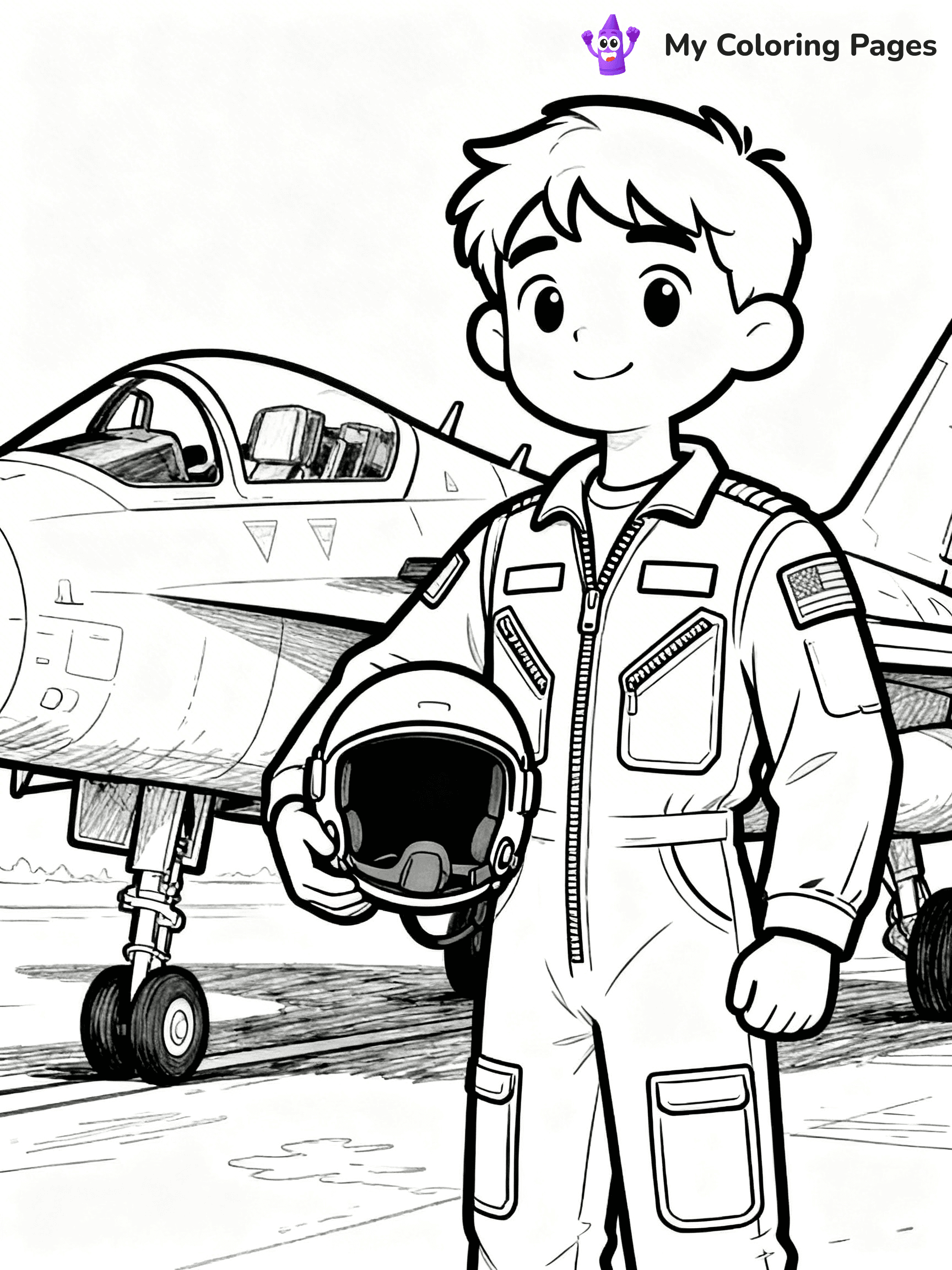 Air Force Coloring Pages - 66