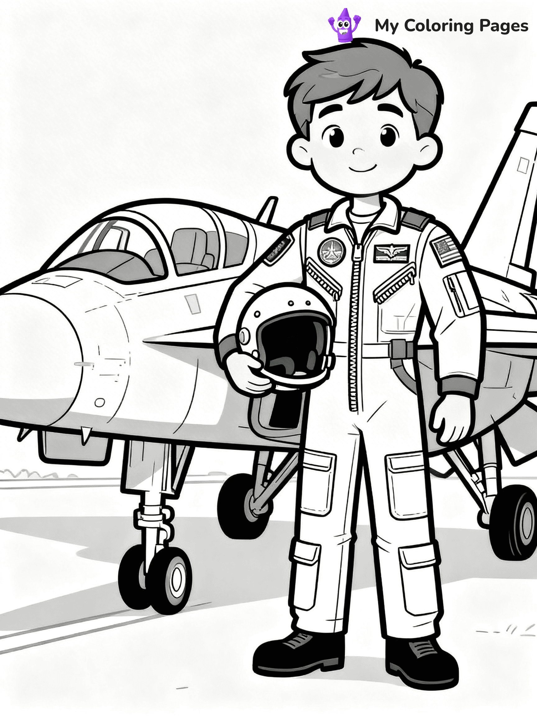 Air Force Coloring Pages - 65