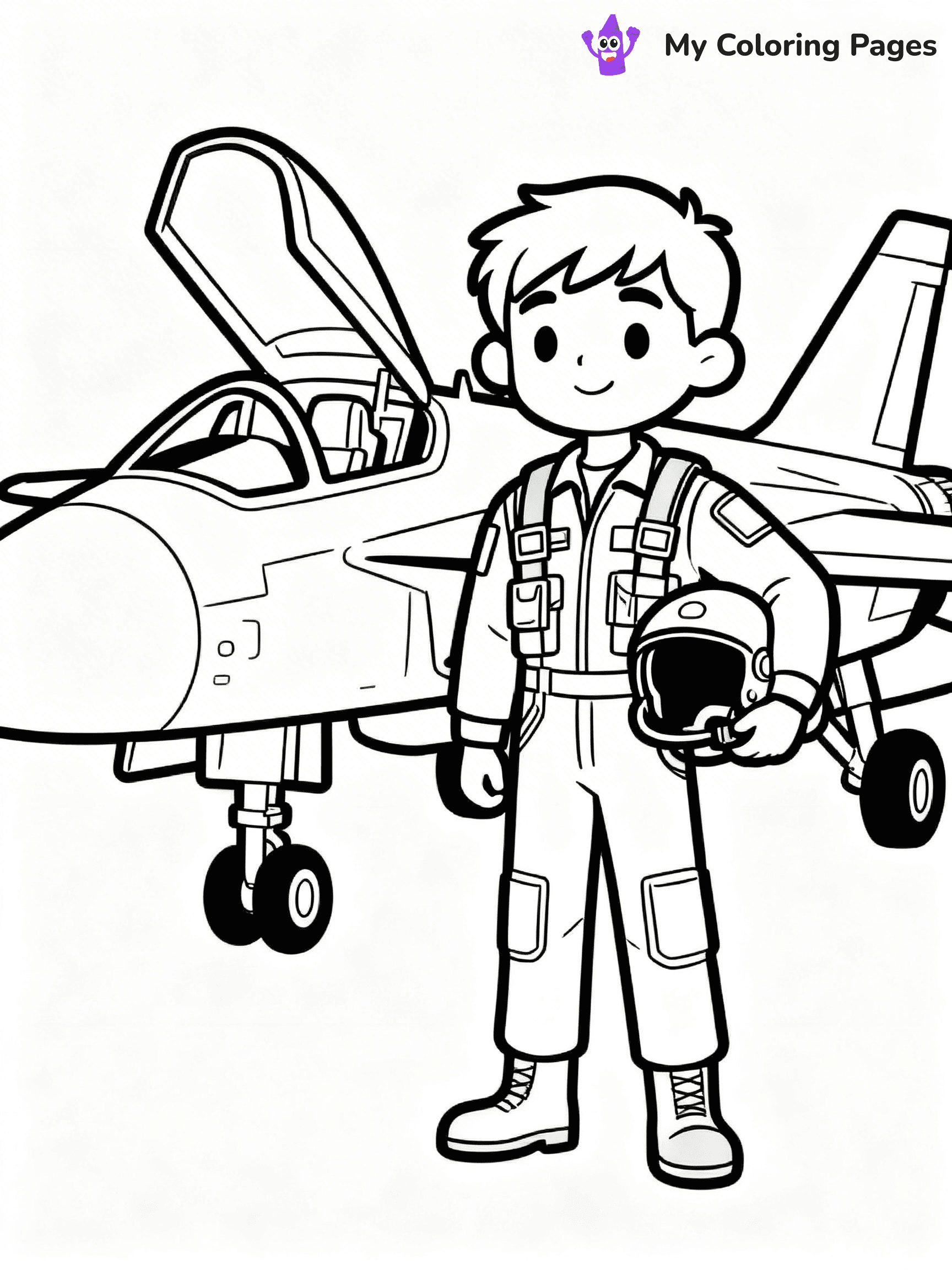 Air Force Coloring Pages - 64