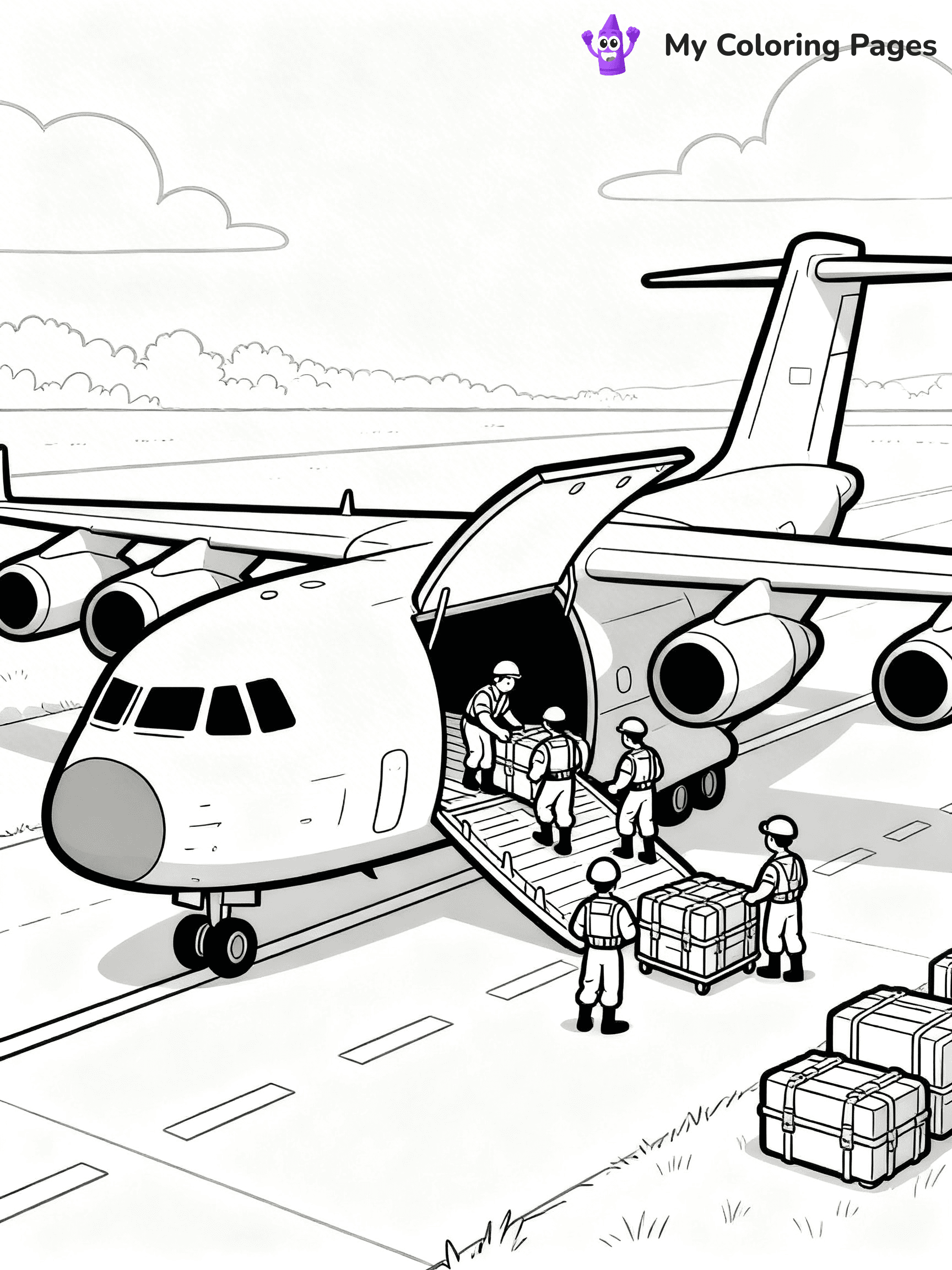 Air Force Coloring Pages - 53