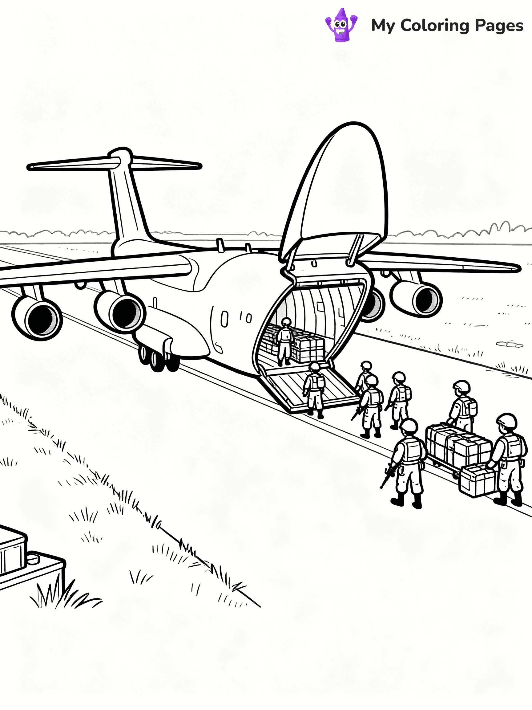 Air Force Coloring Pages - 50