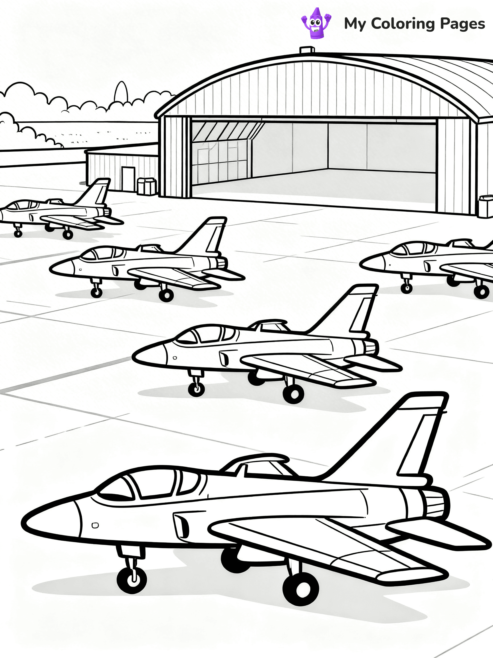Air Force Coloring Pages - 40