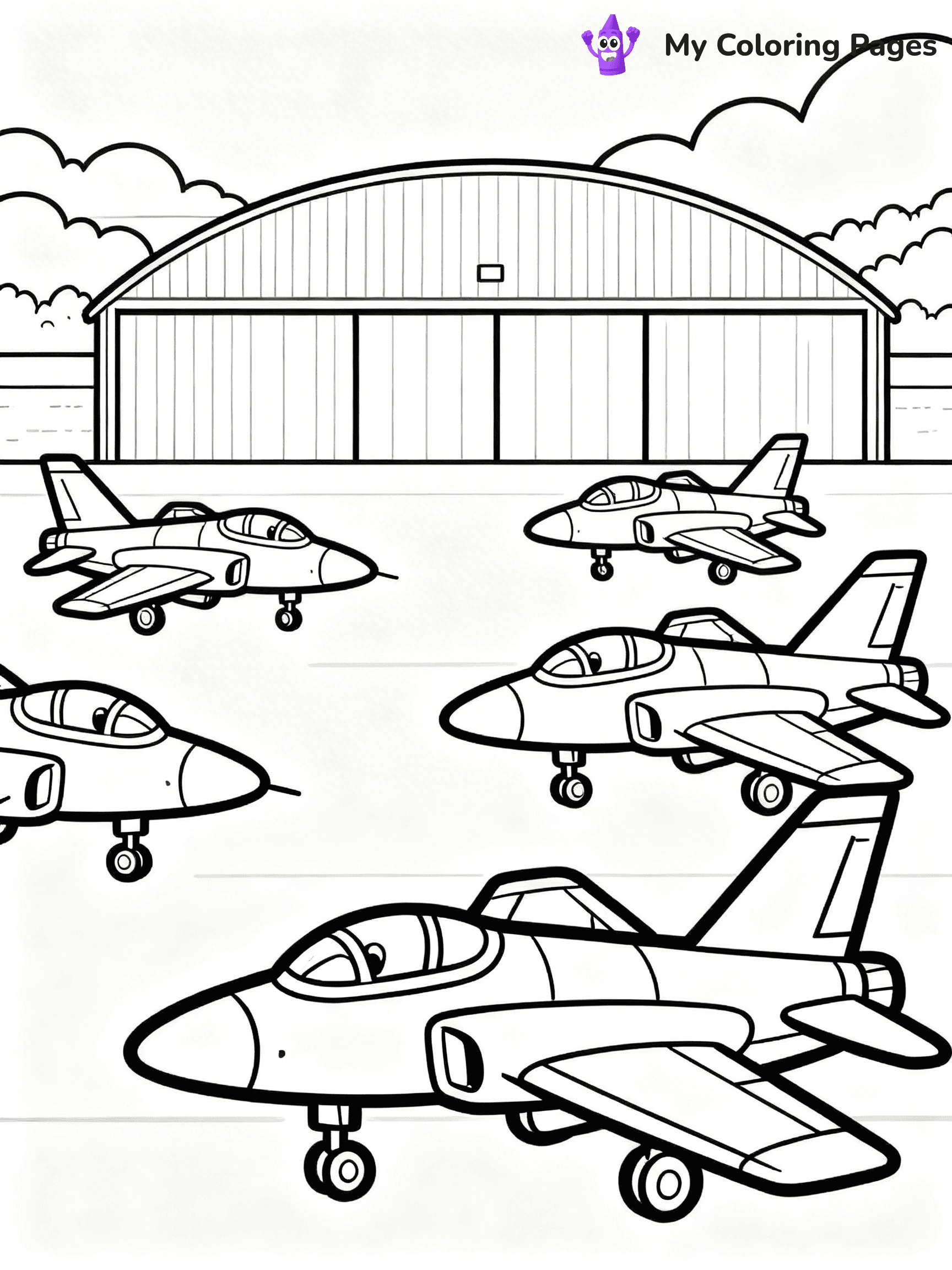 Air Force Coloring Pages - 36