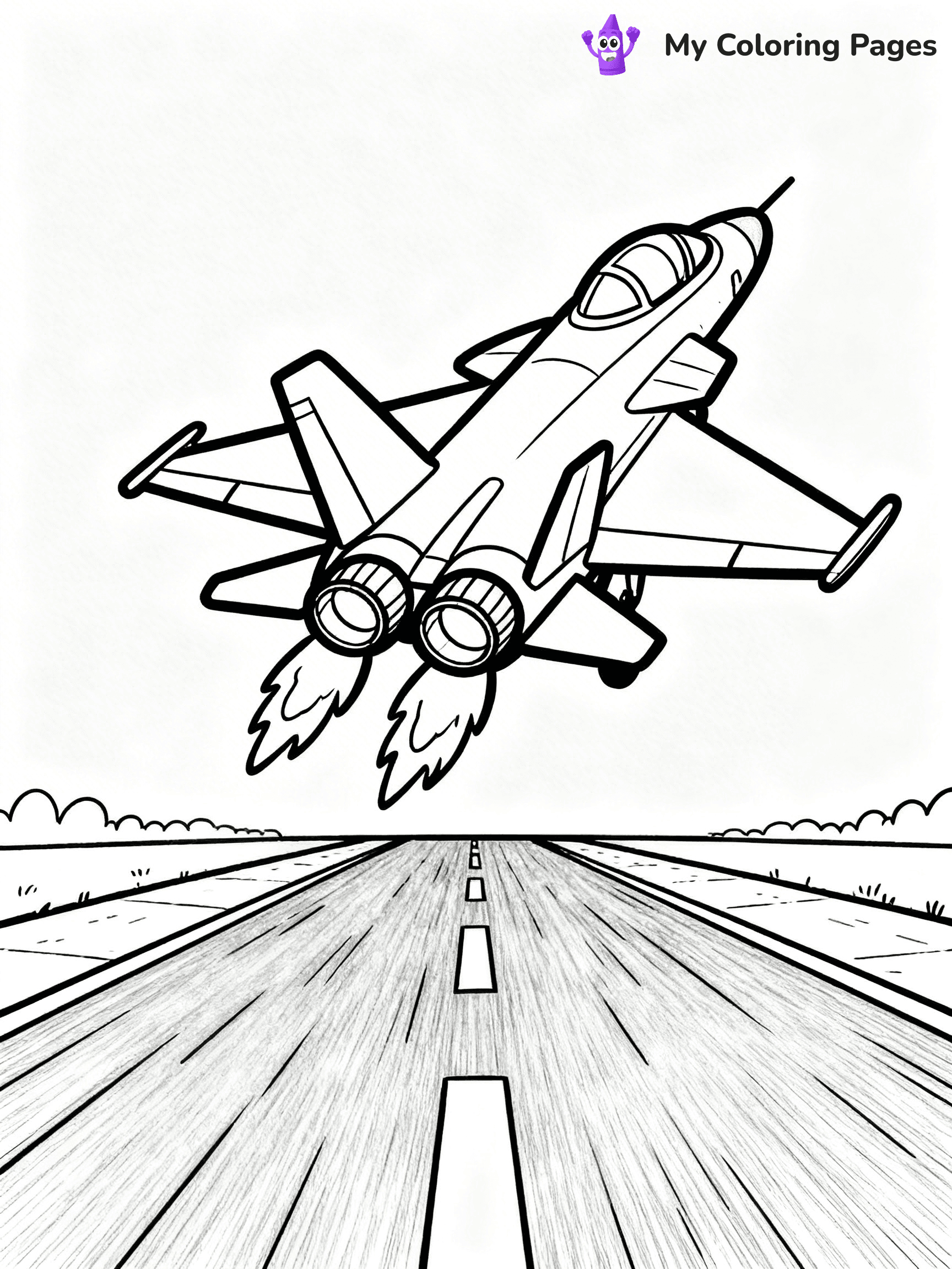 Air Force Coloring Pages - 27