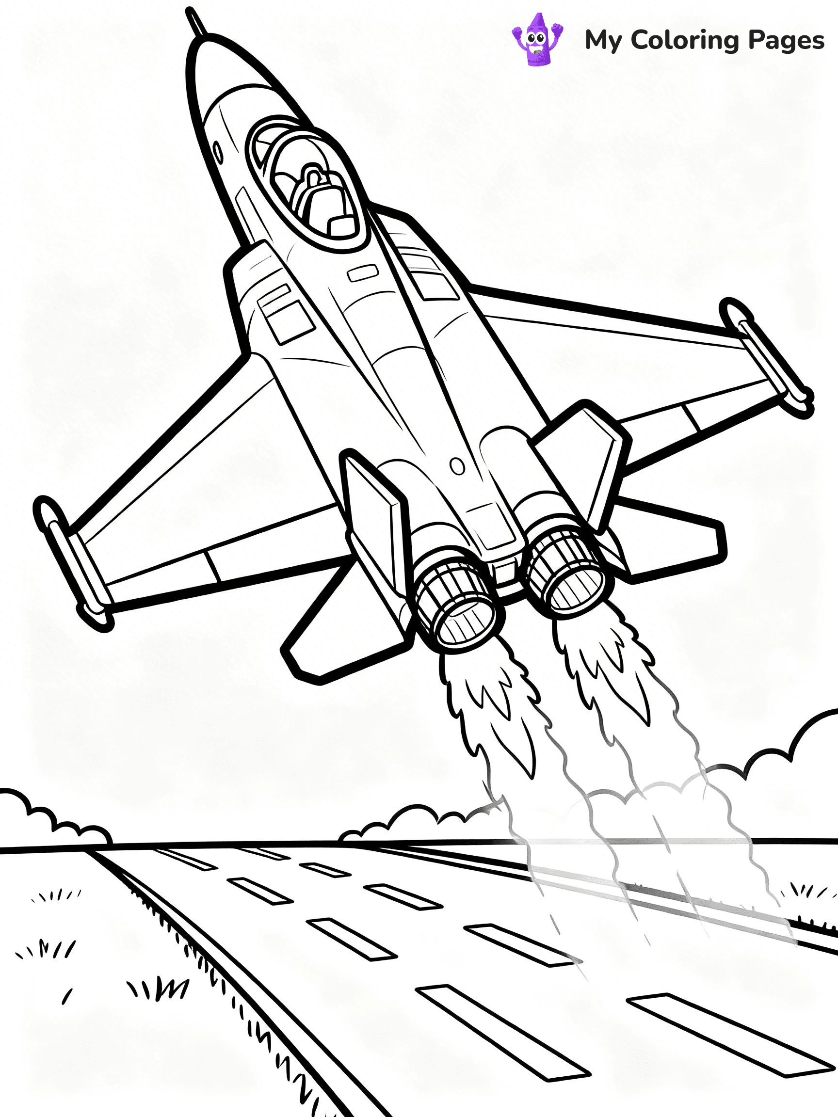 Air Force Coloring Pages - 26