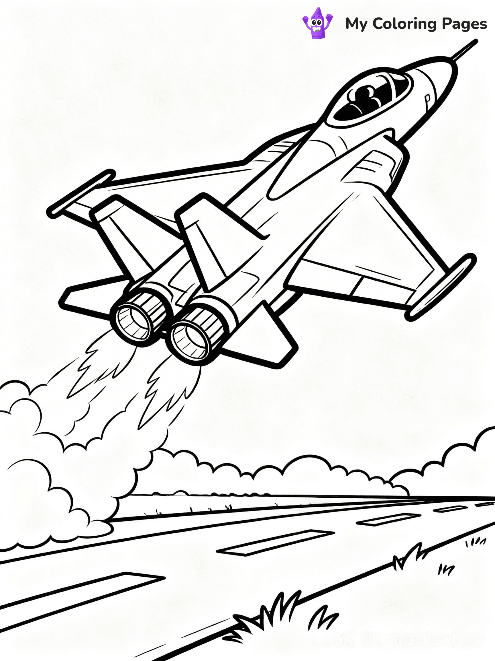 Air Force Coloring Pages - 25