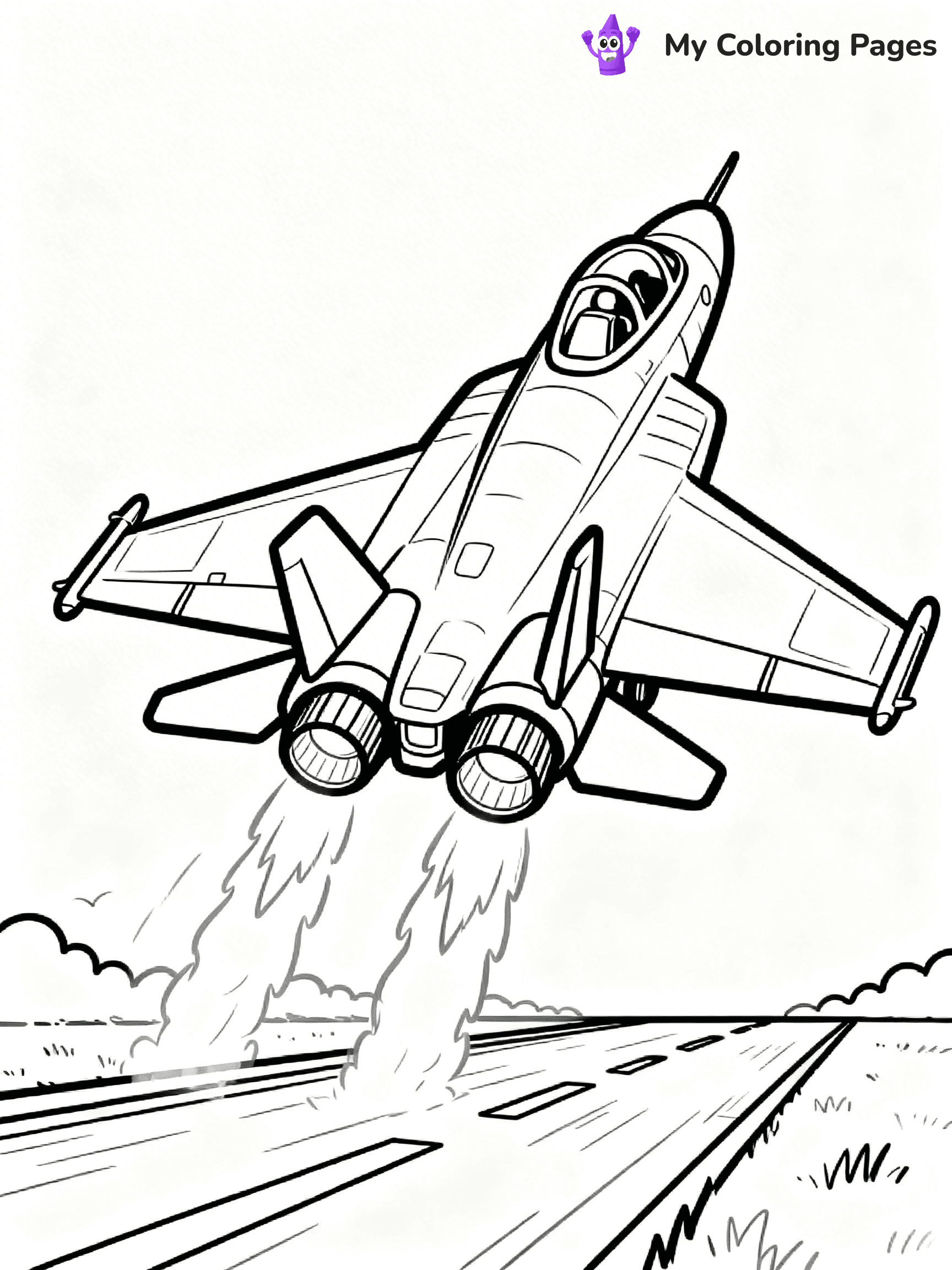Air Force Coloring Pages - 23