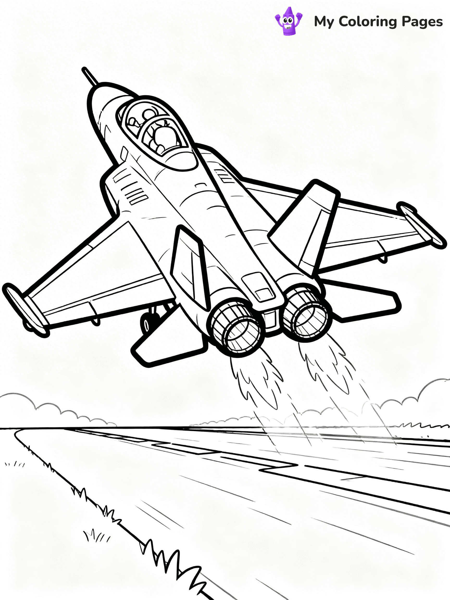 Air Force Coloring Pages - 22