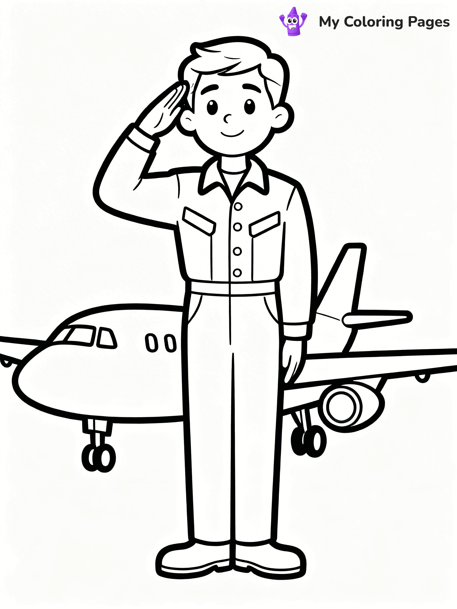 Air Force Coloring Pages - 11
