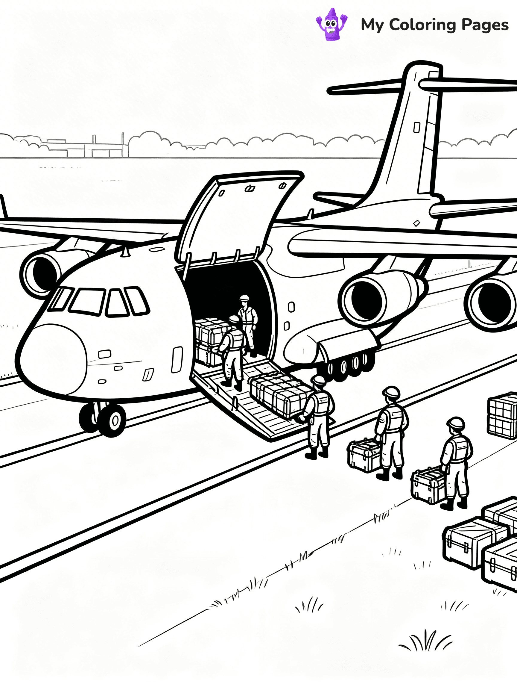 Air Force Coloring Pages - 4
