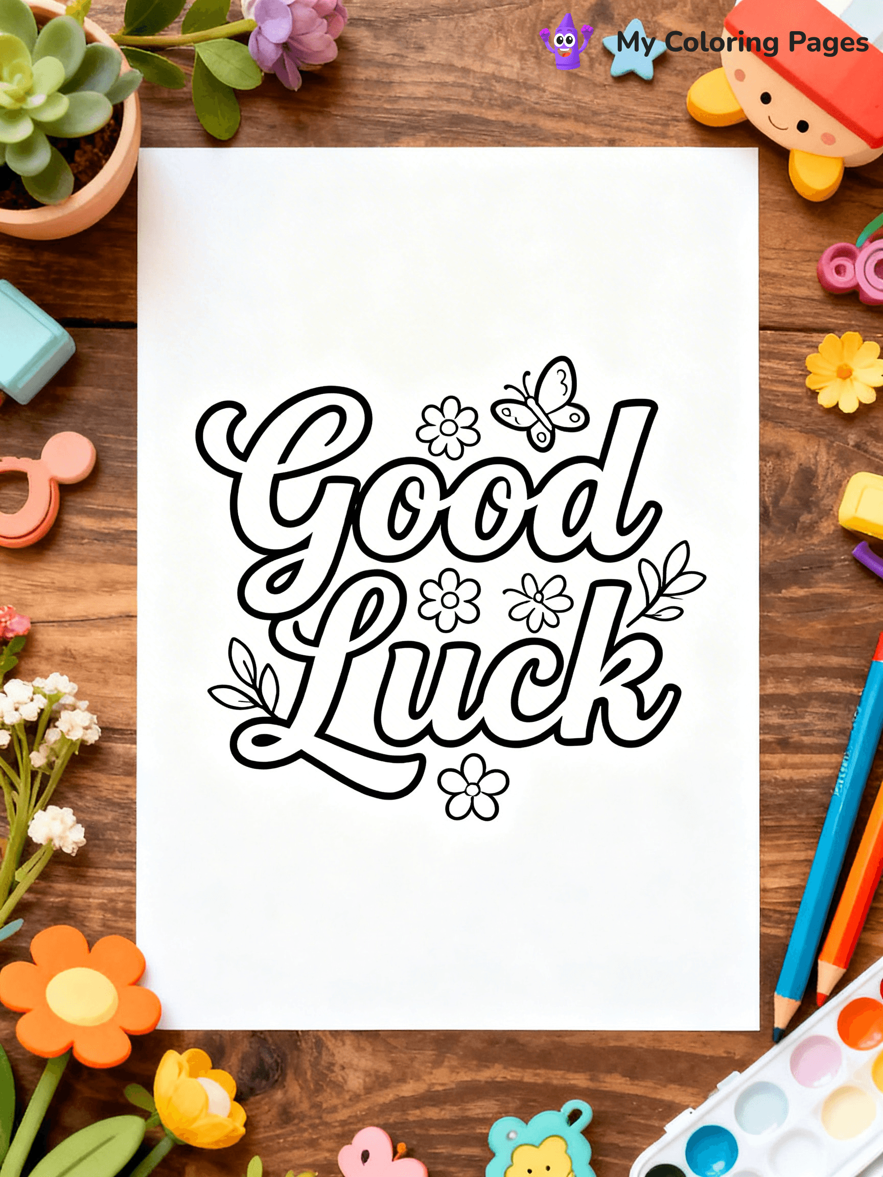 Good Luck Coloring Pages - 17
