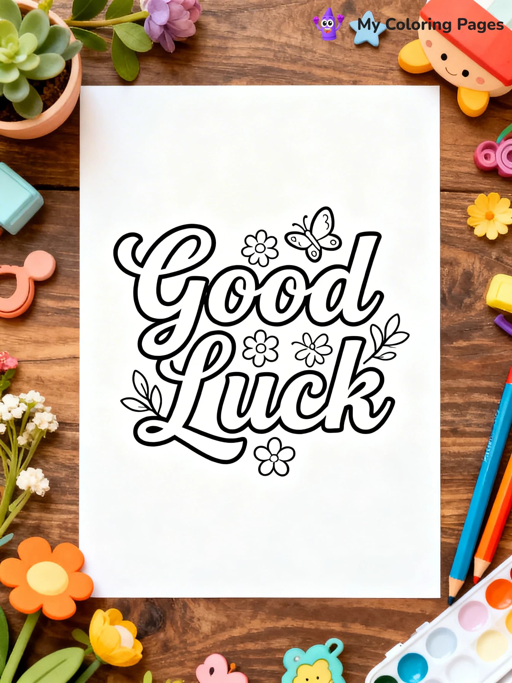 Good Luck Coloring Pages - 17
