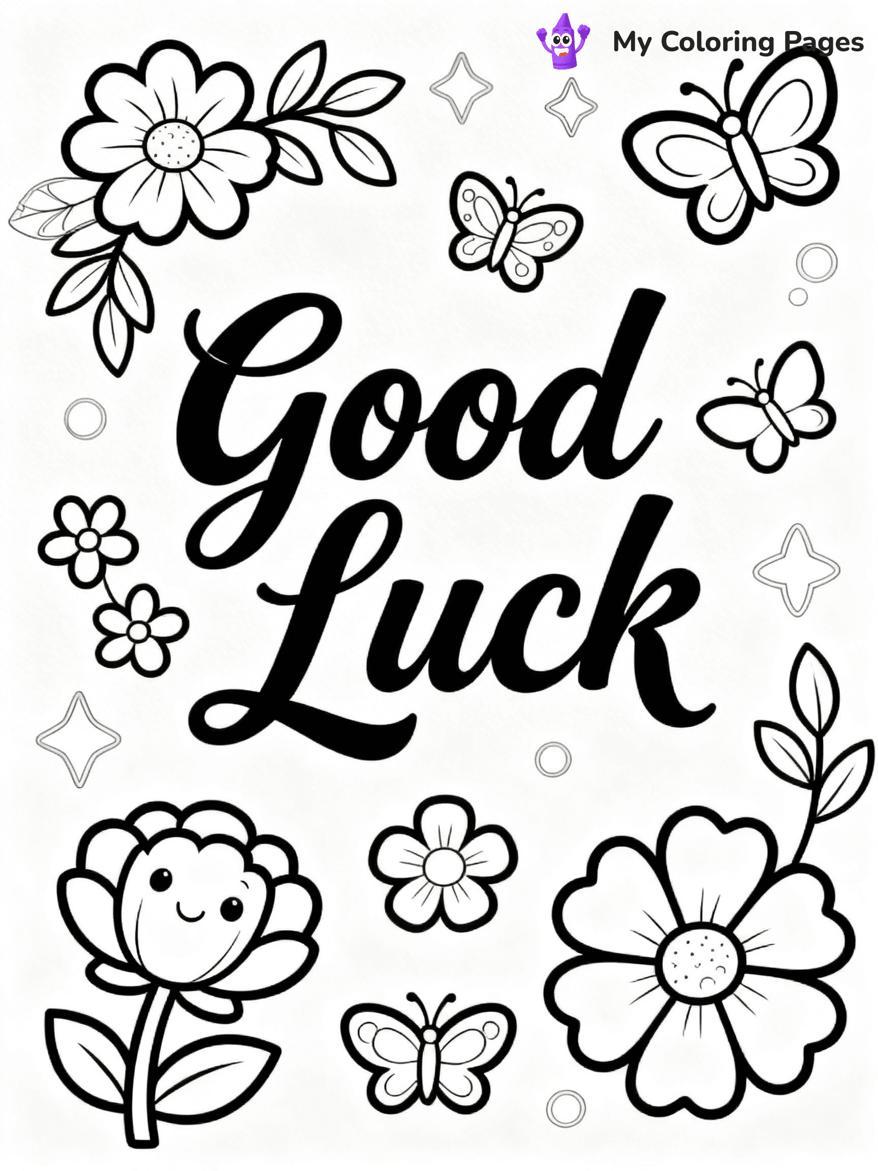 Good Luck Coloring Pages - 15