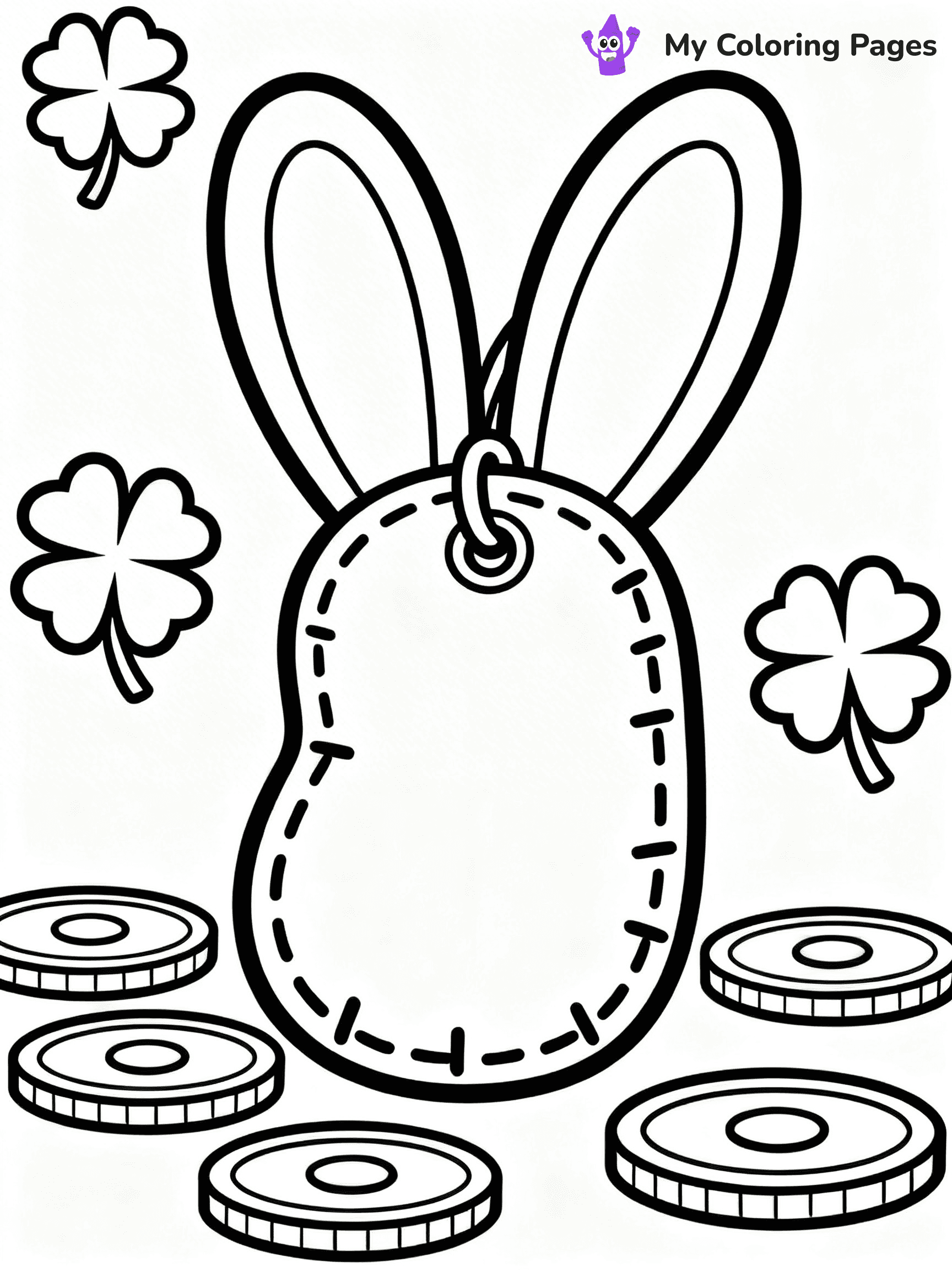 Good Luck Coloring Pages - 1