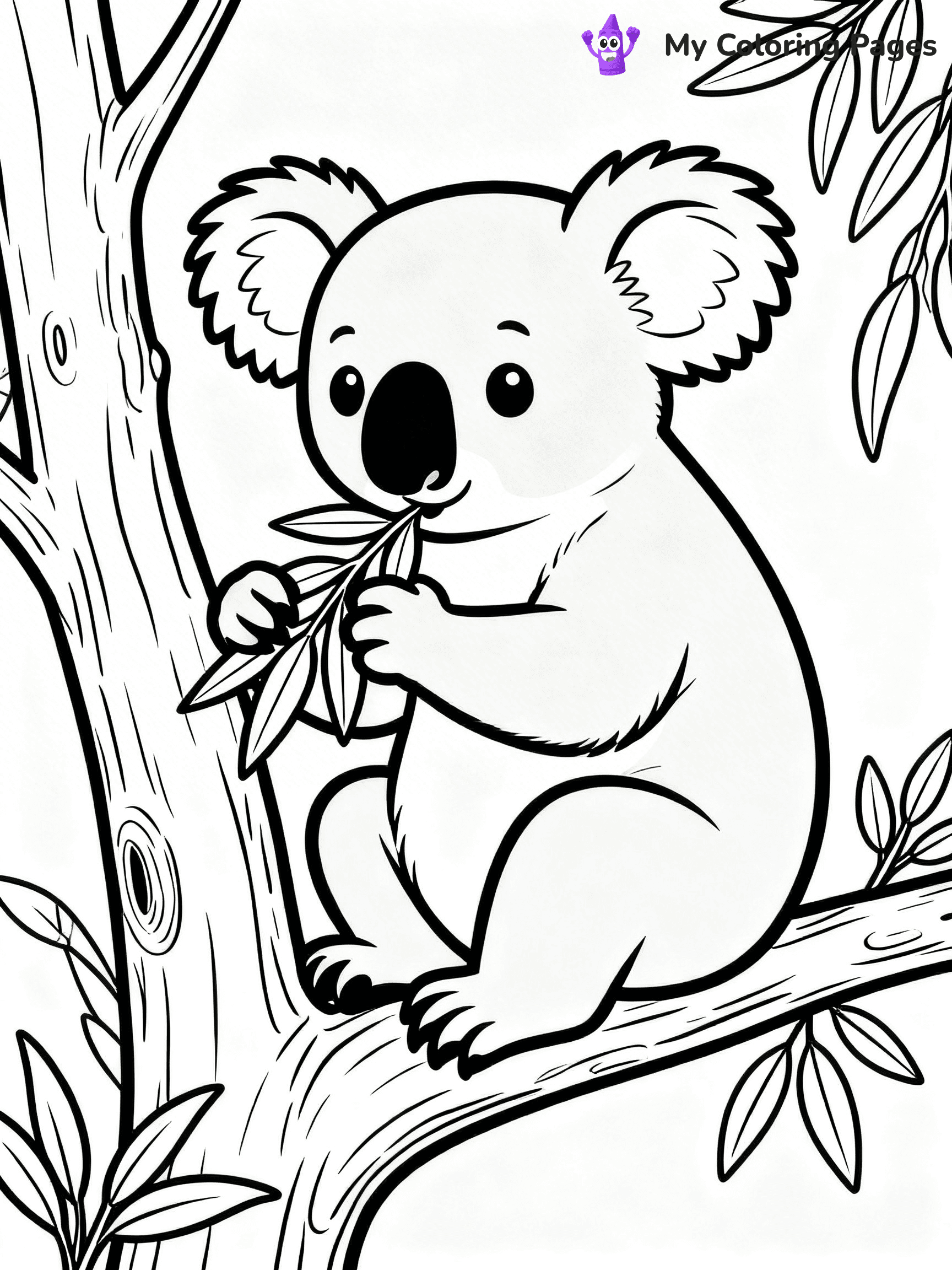 Australian Animals Coloring Pages - 43