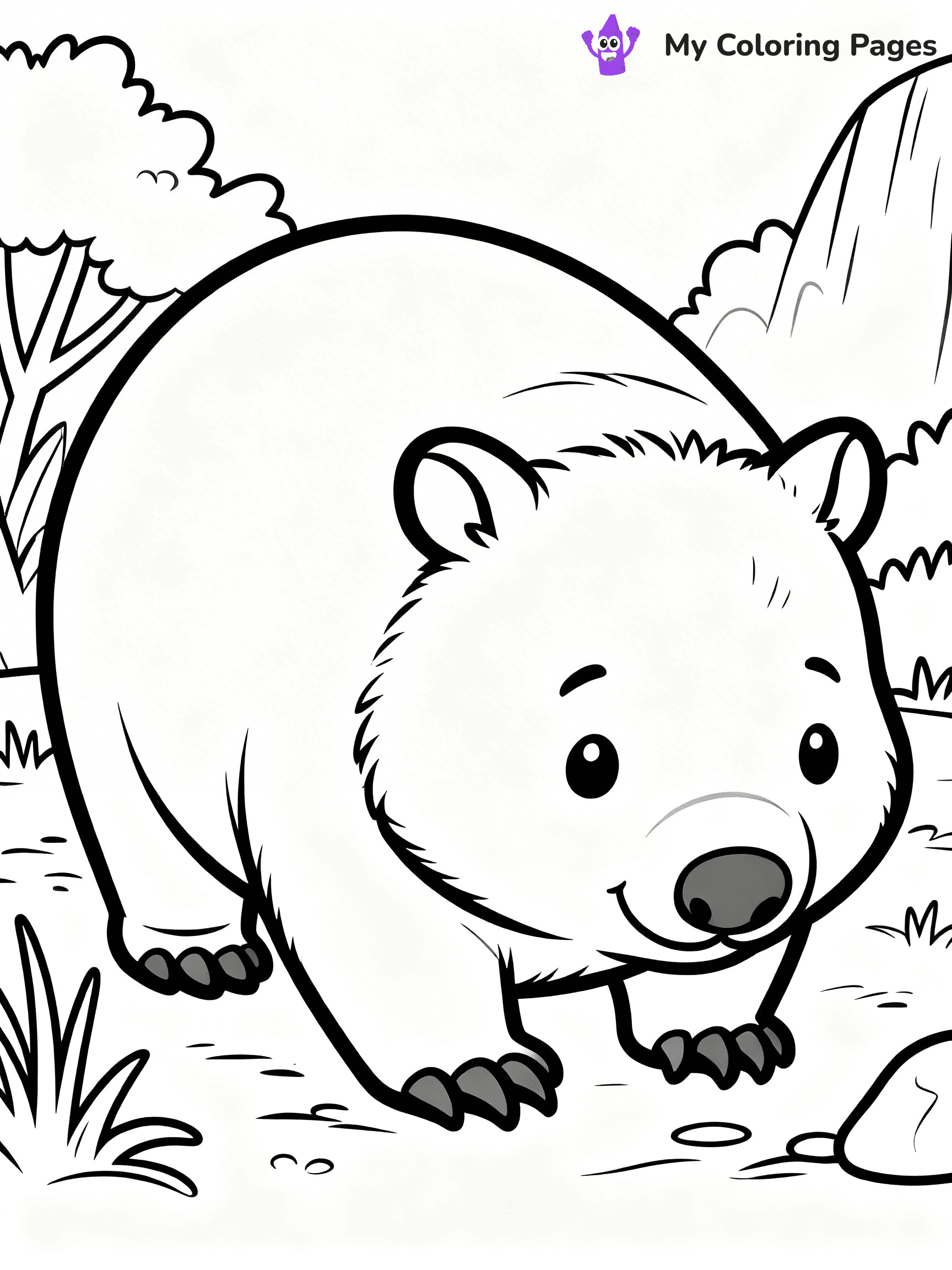 Australian Animals Coloring Pages - 36