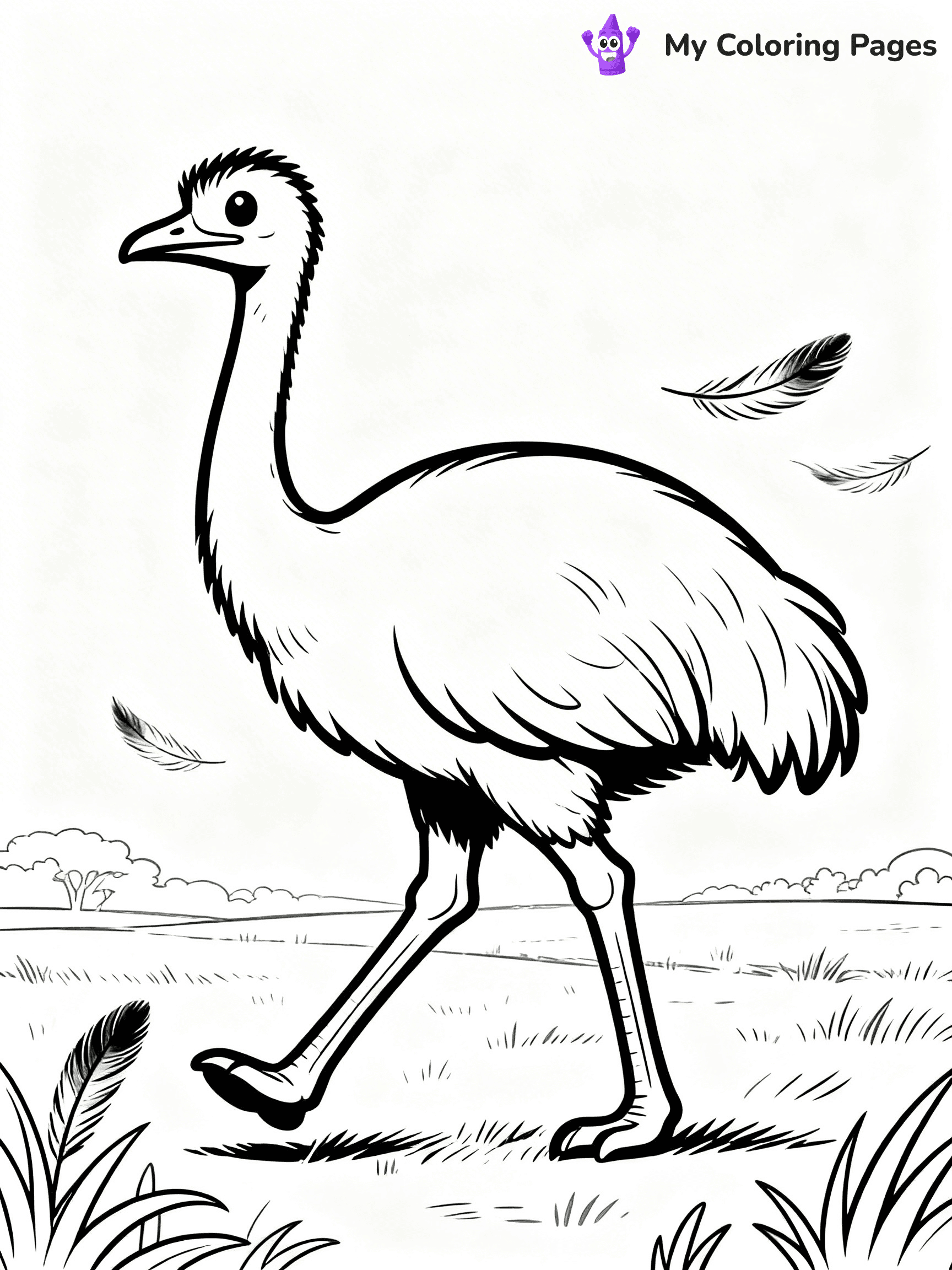 Australian Animals Coloring Pages - 35