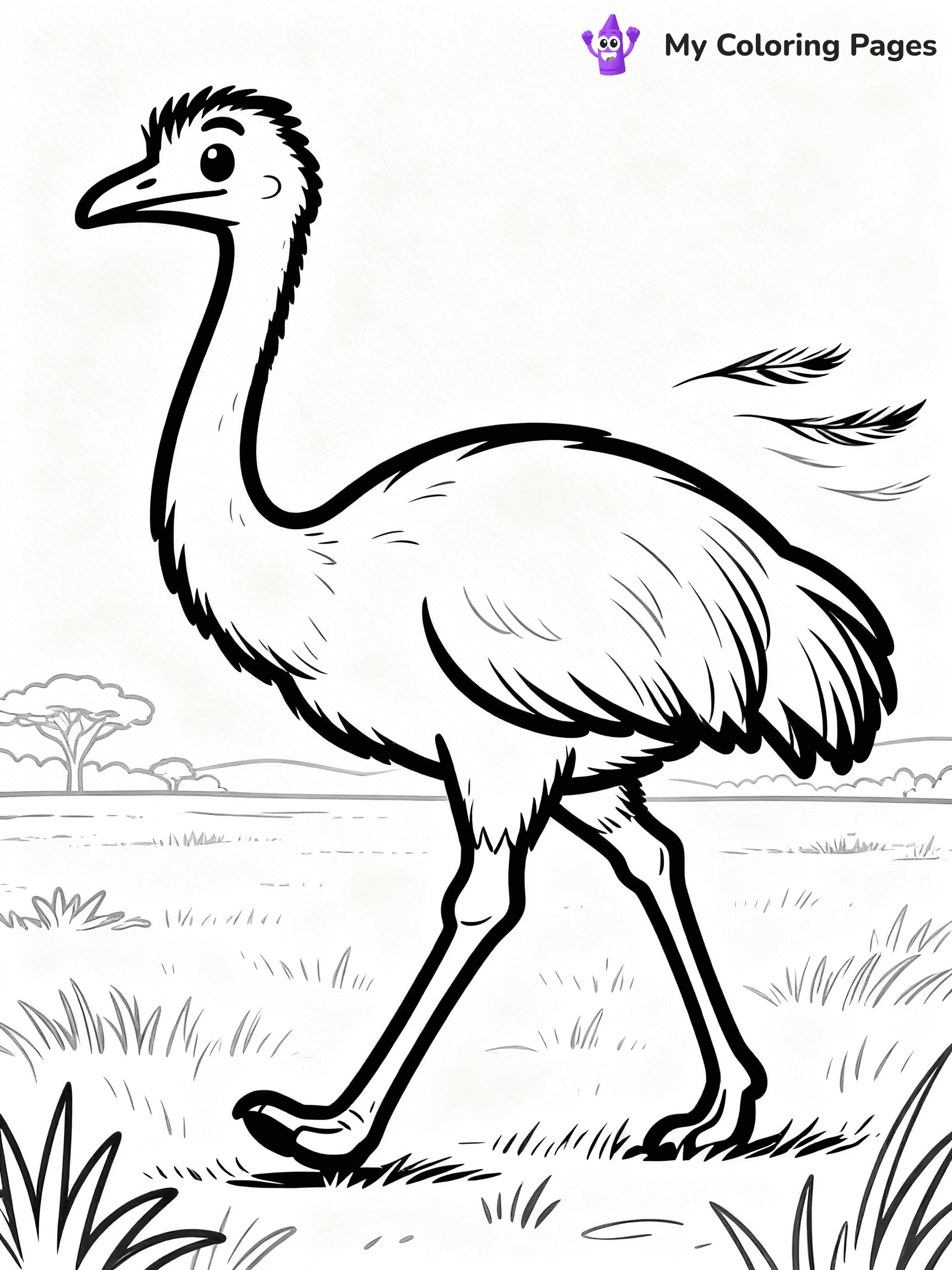 Australian Animals Coloring Pages - 34