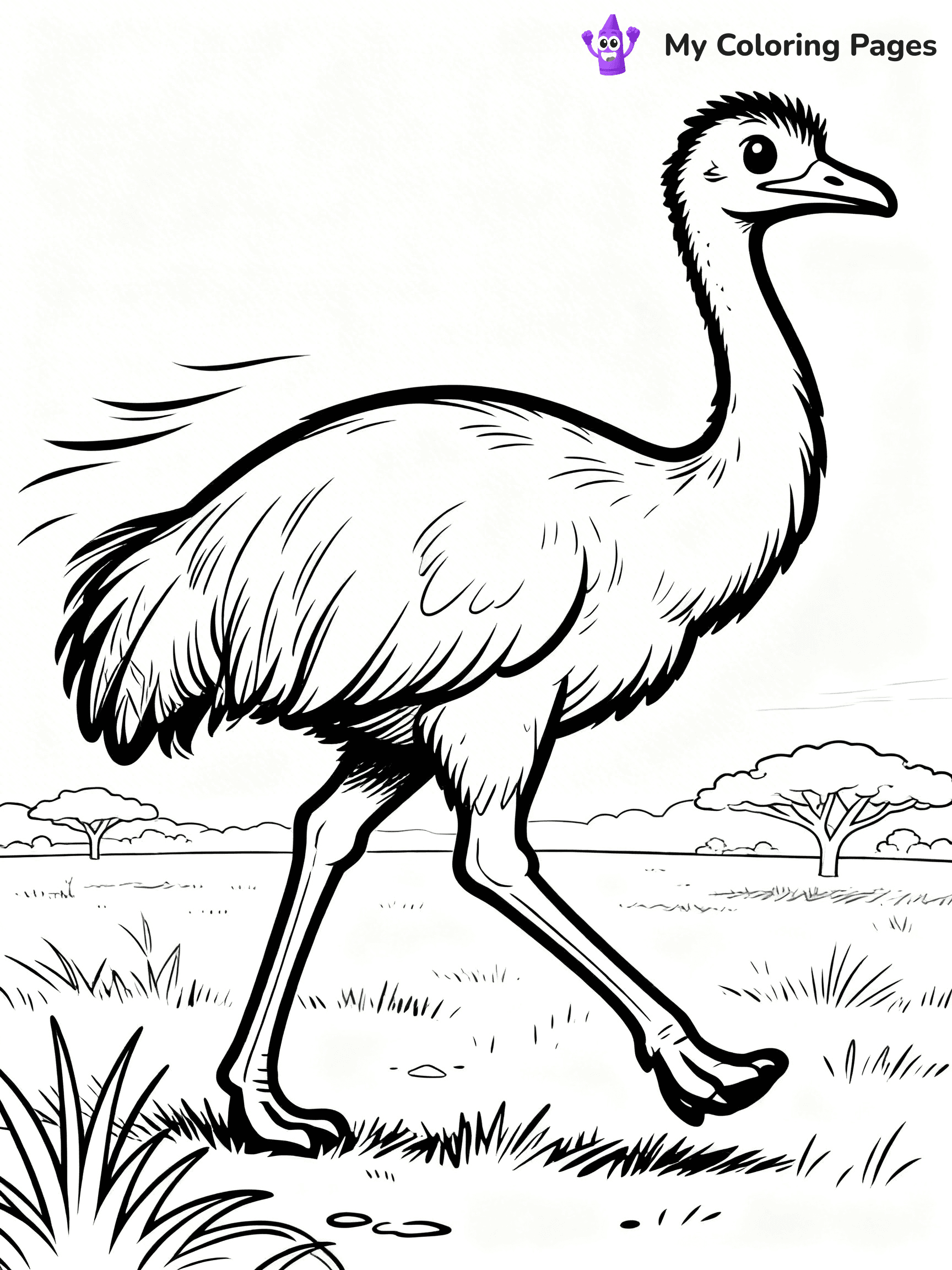 Australian Animals Coloring Pages - 32