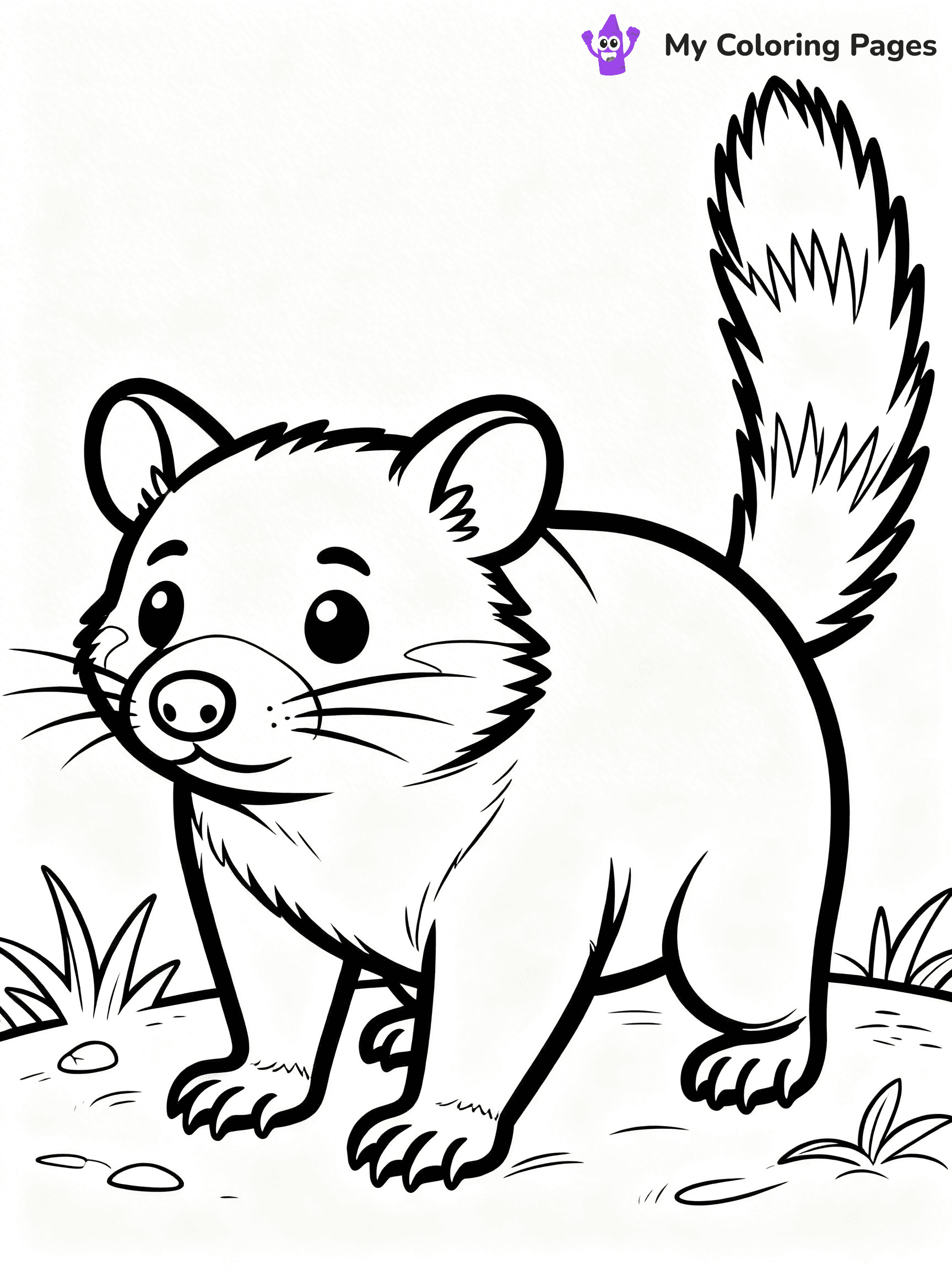 Australian Animals Coloring Pages - 27