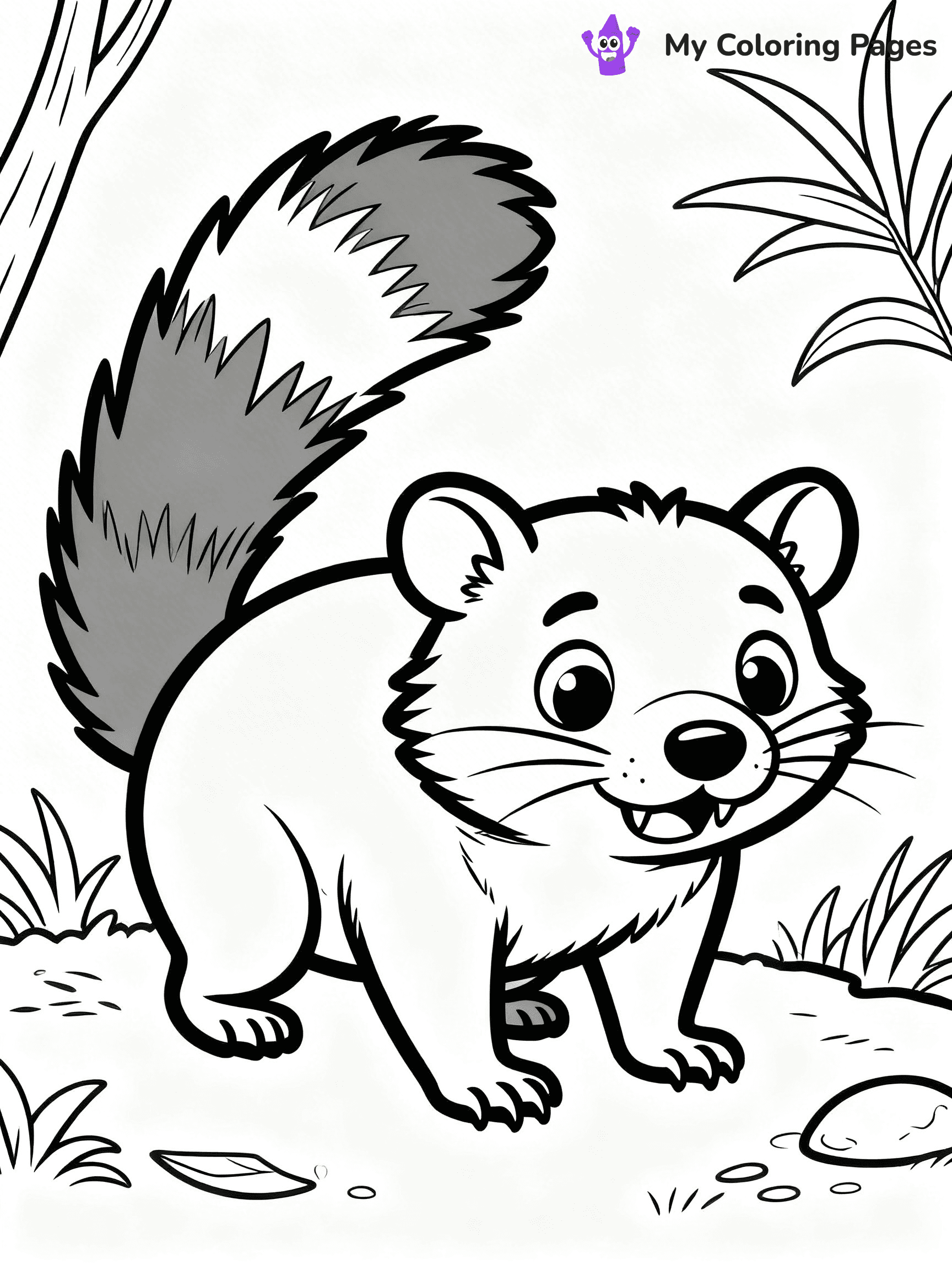 Australian Animals Coloring Pages - 26