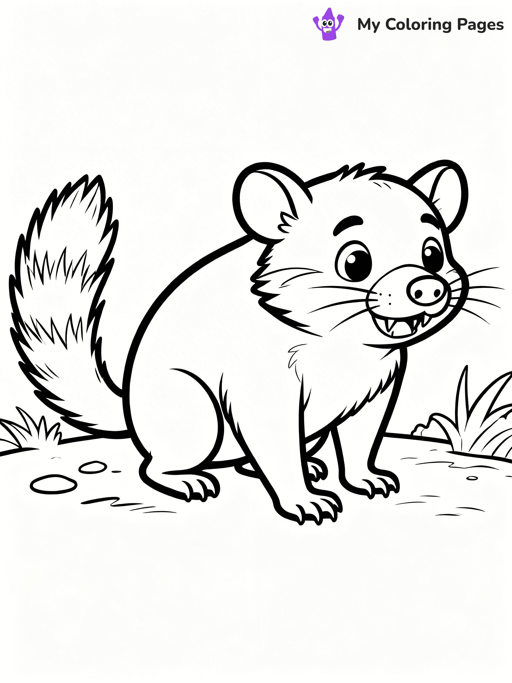 Australian Animals Coloring Pages - 24
