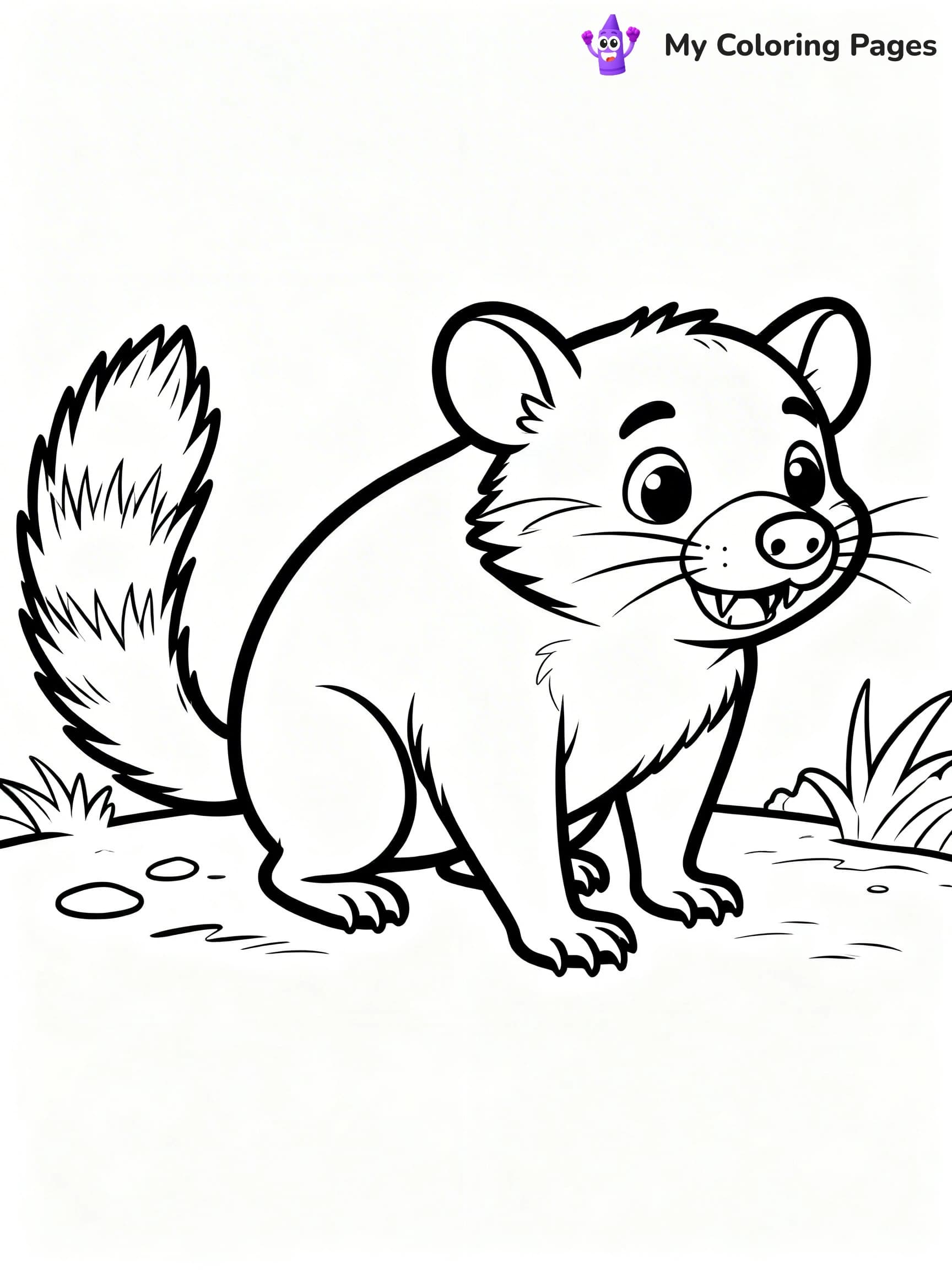 Australian Animals Coloring Pages - 24