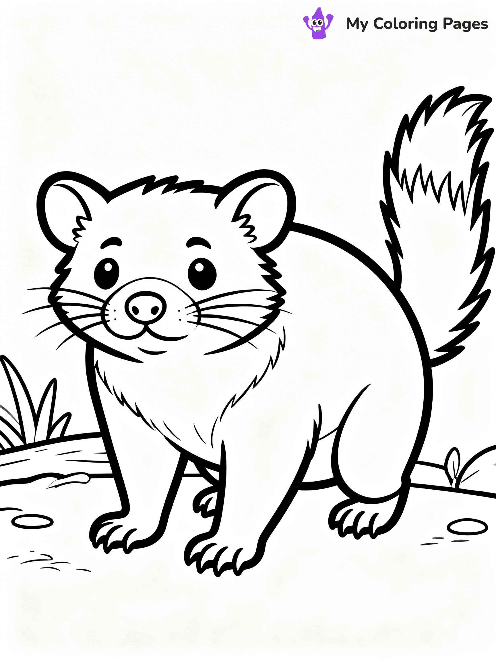 Australian Animals Coloring Pages - 22