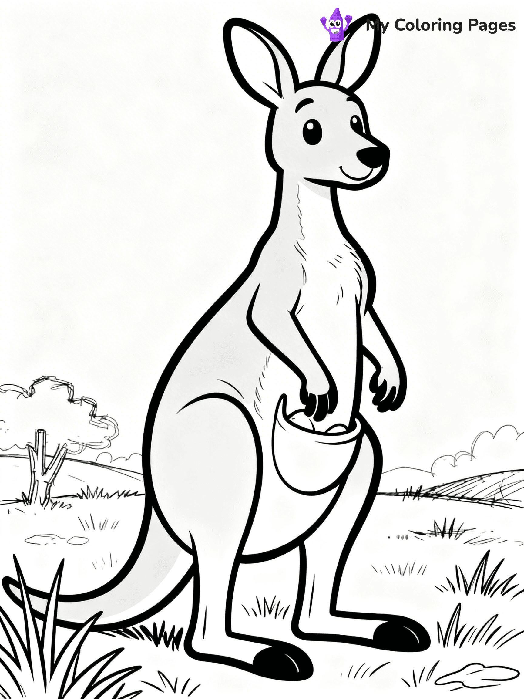 Australian Animals Coloring Pages - 16