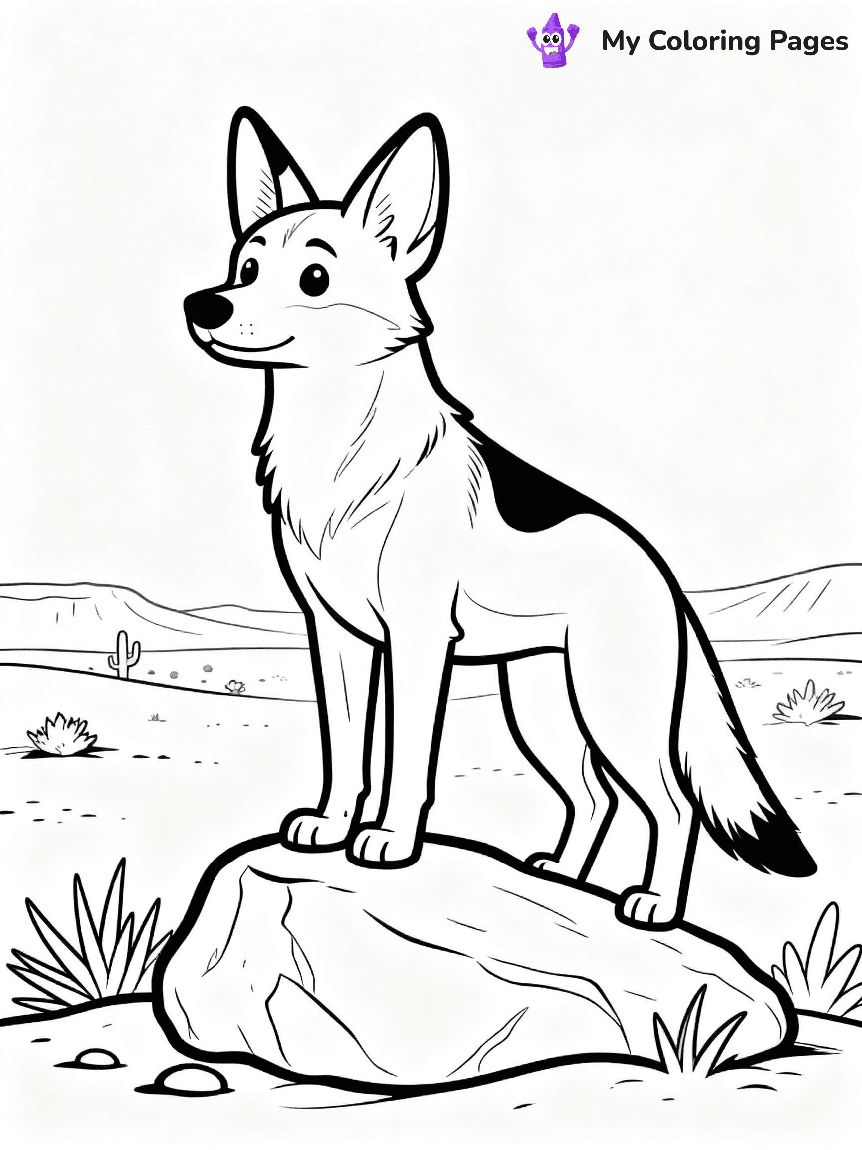 Australian Animals Coloring Pages - 14