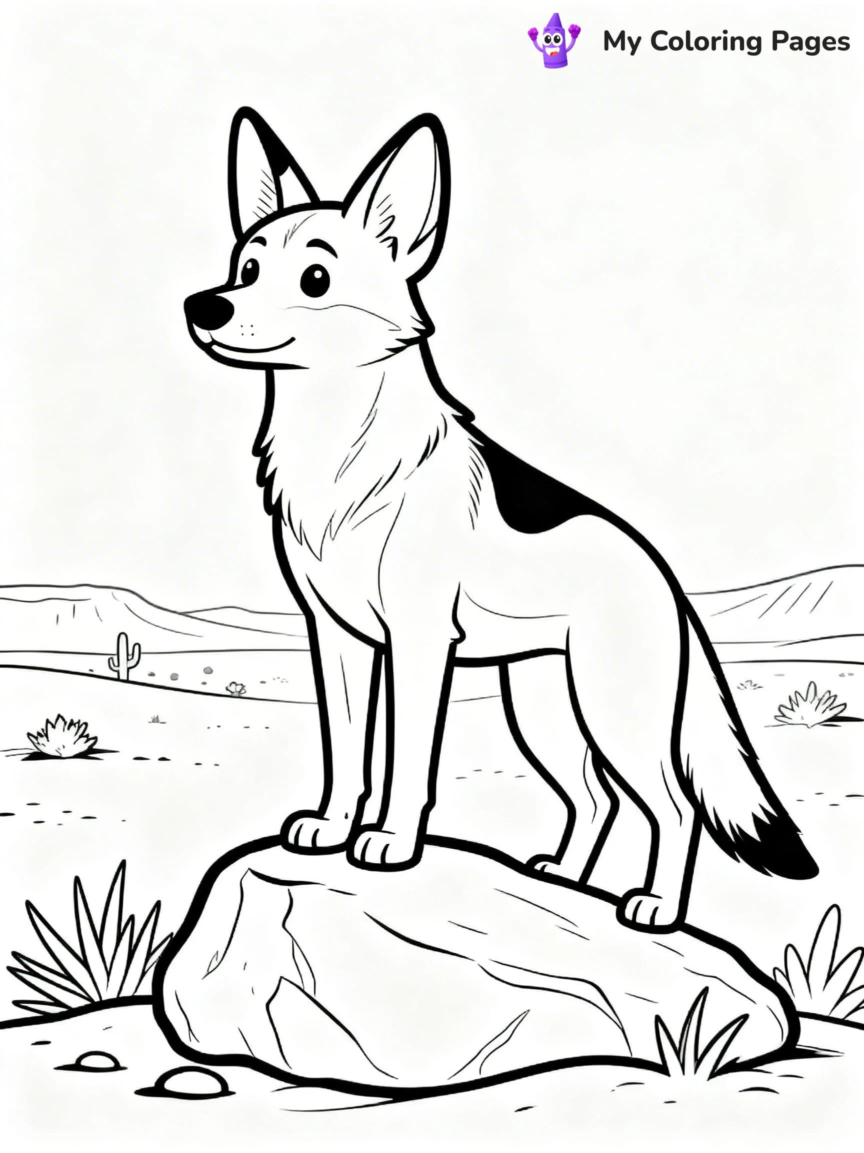 Australian Animals Coloring Pages - 14