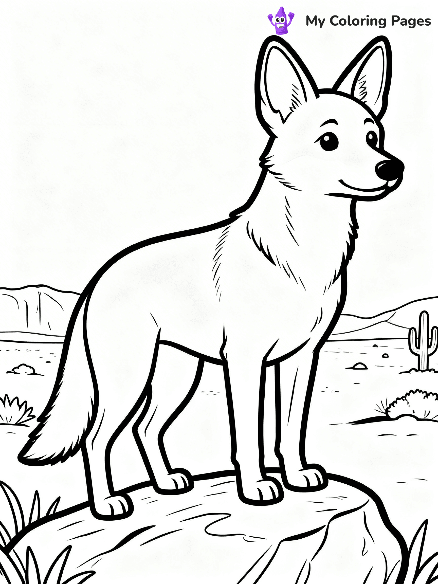 Australian Animals Coloring Pages - 12