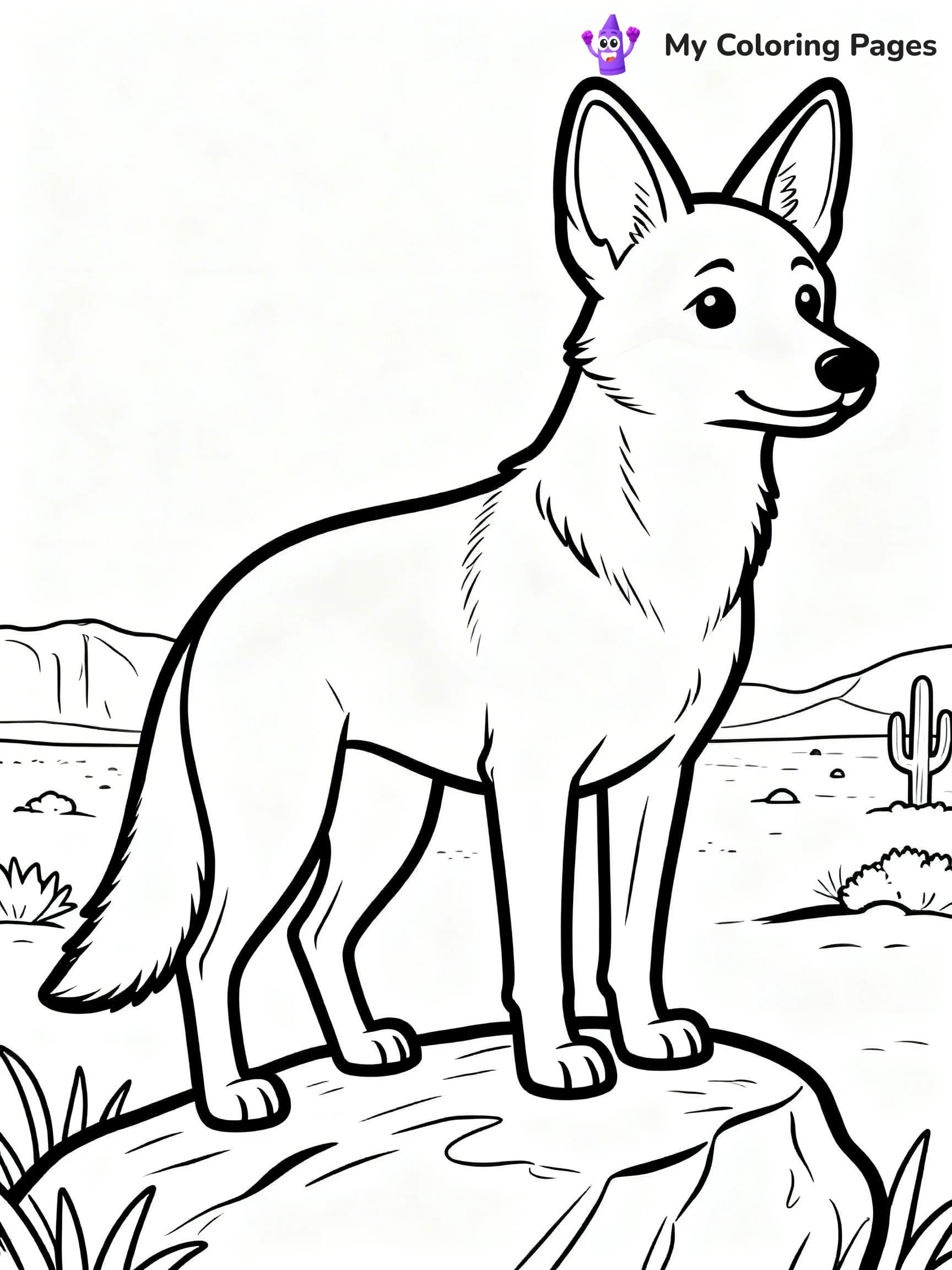 Australian Animals Coloring Pages - 12
