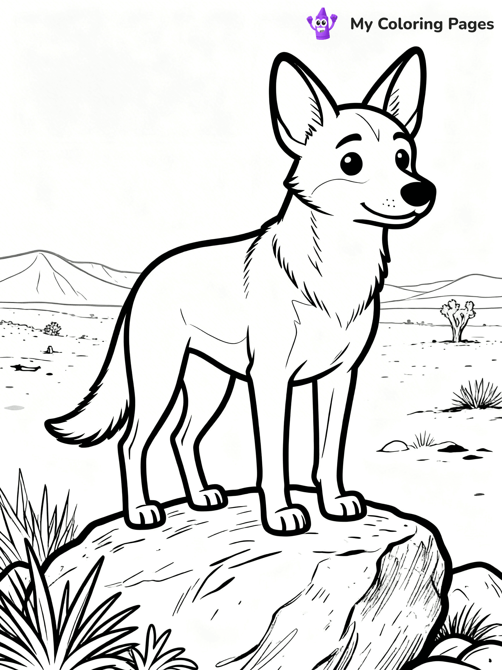 Australian Animals Coloring Pages - 8