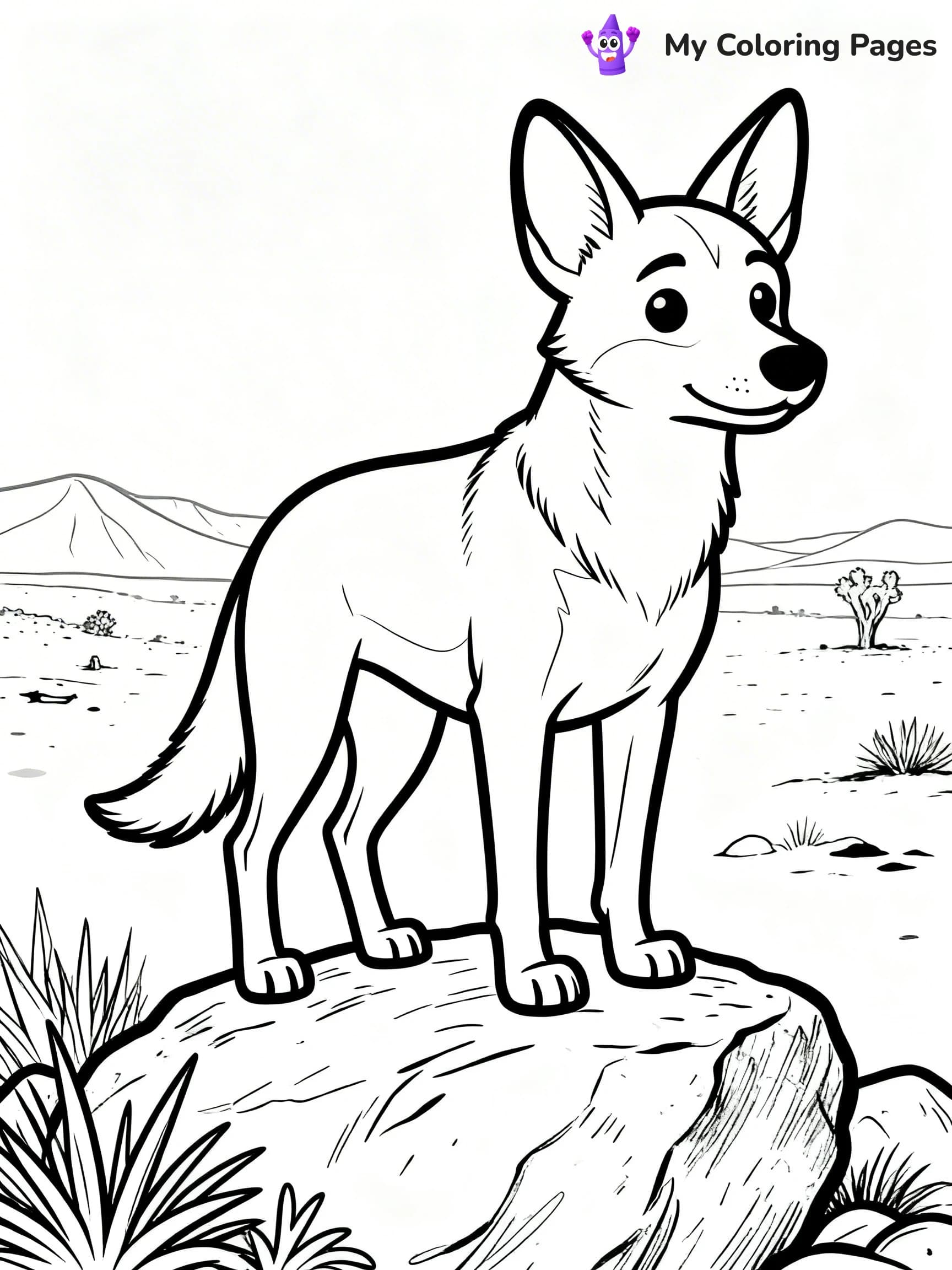 Australian Animals Coloring Pages - 8