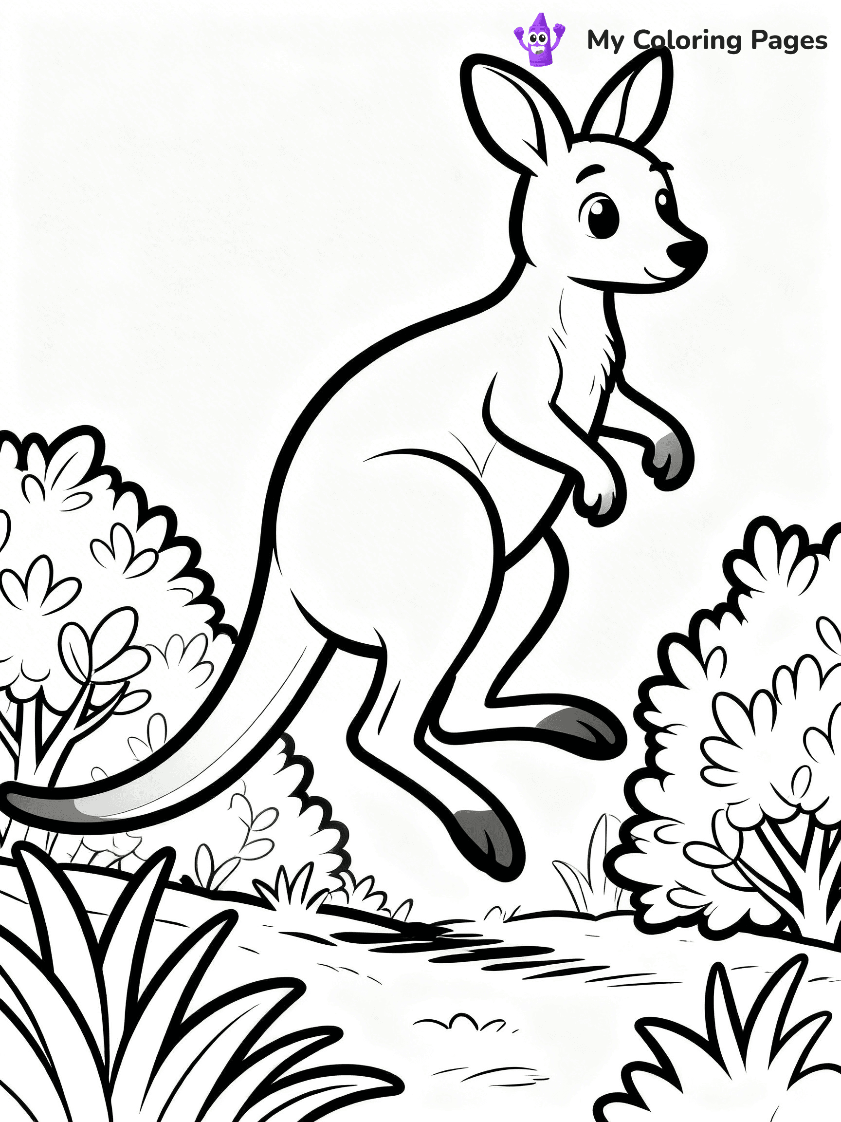 Australian Animals Coloring Pages - 6