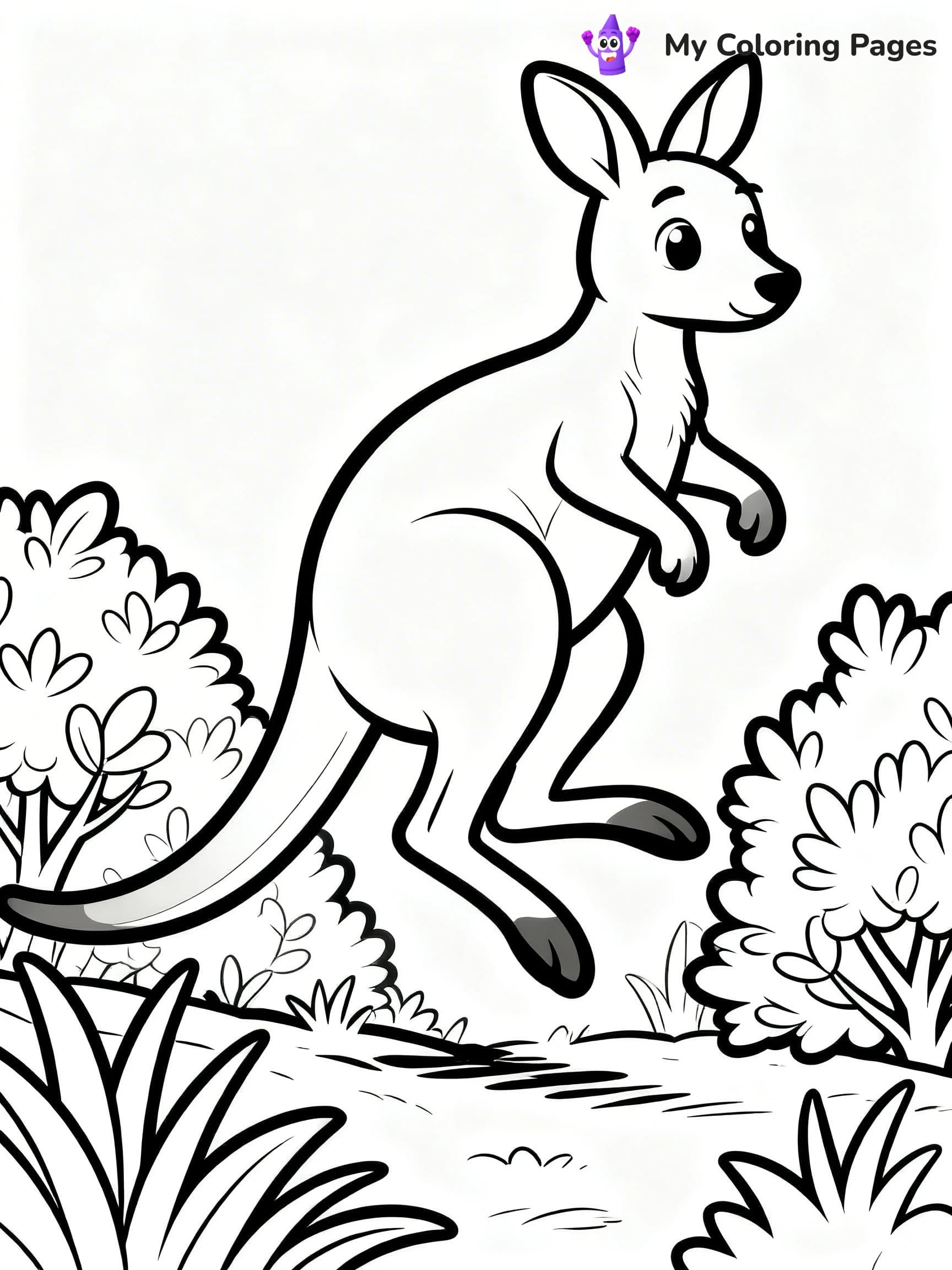 Australian Animals Coloring Pages - 6